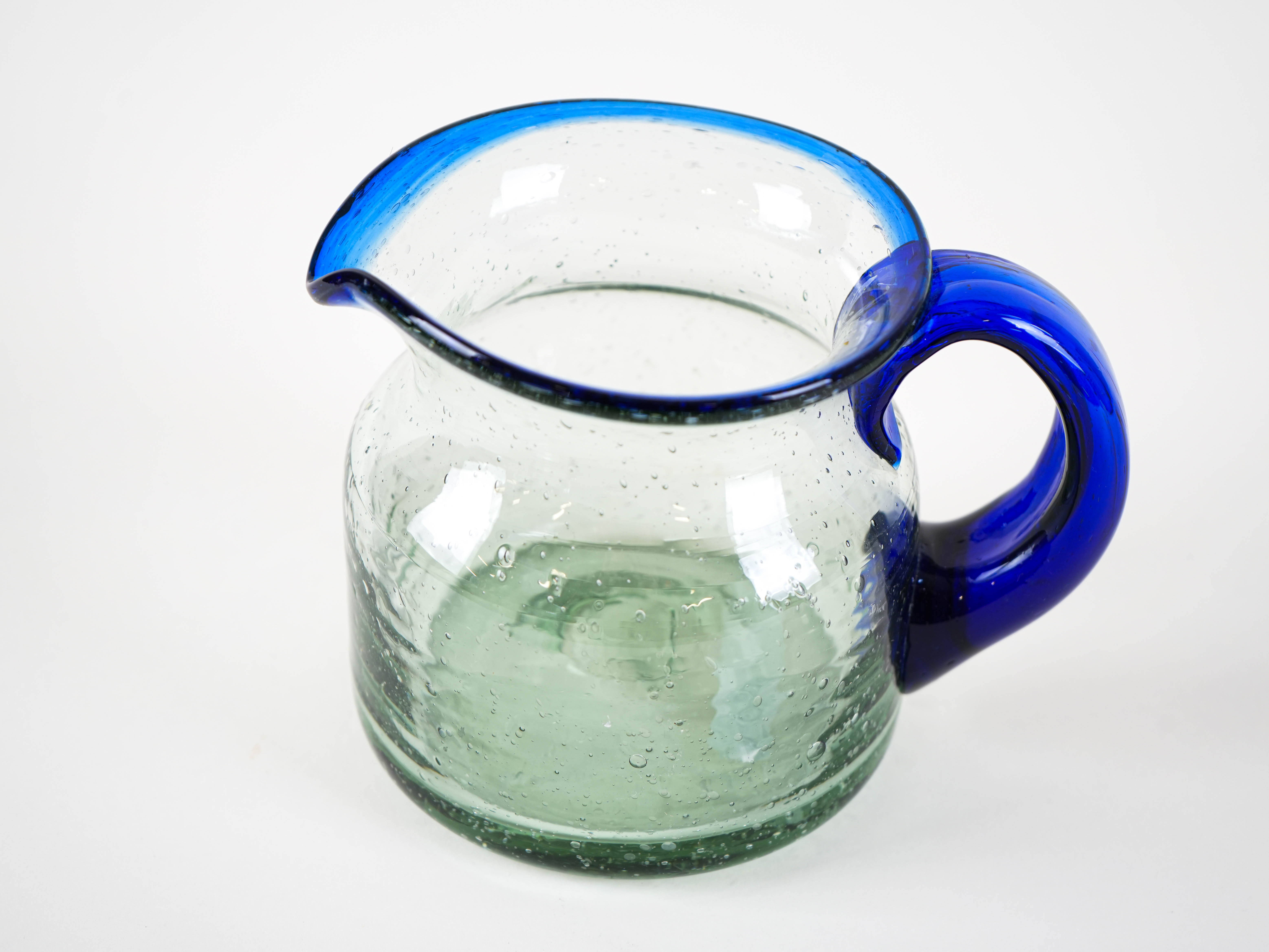 Milk jug glass 1970s