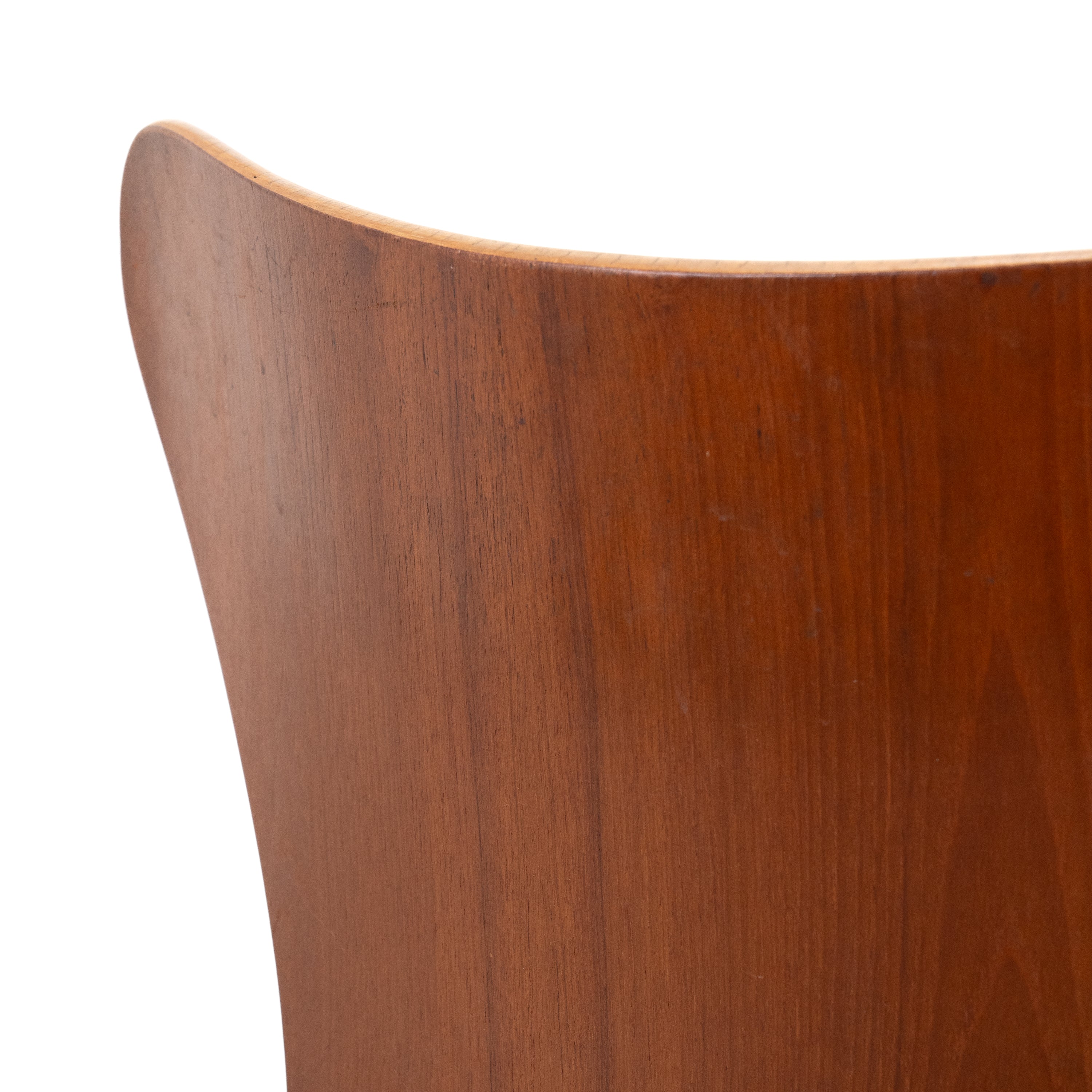 Series 7 Chair Chrome Teakwood by Fritz Hansen