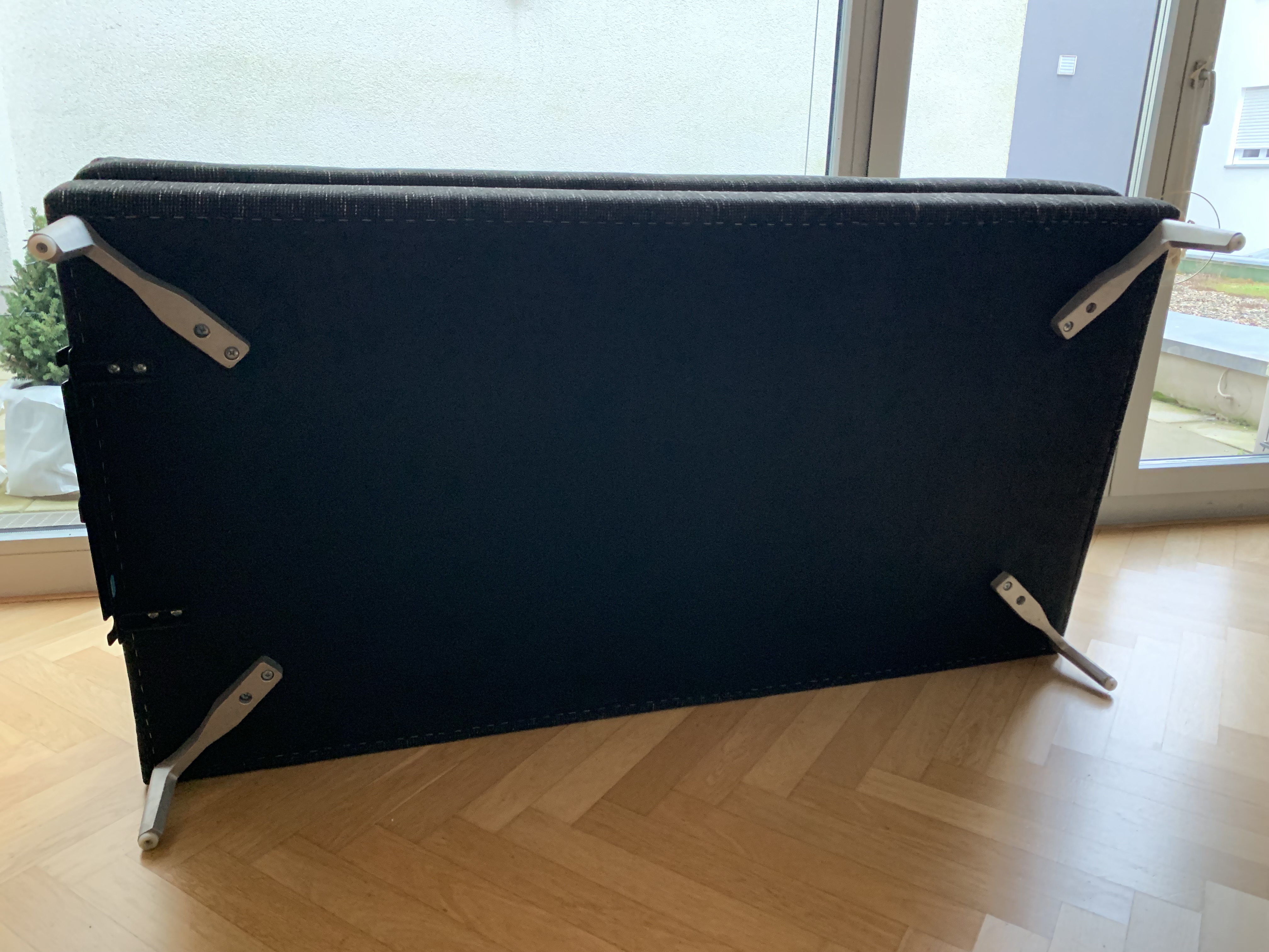 Ecksofa Grau
