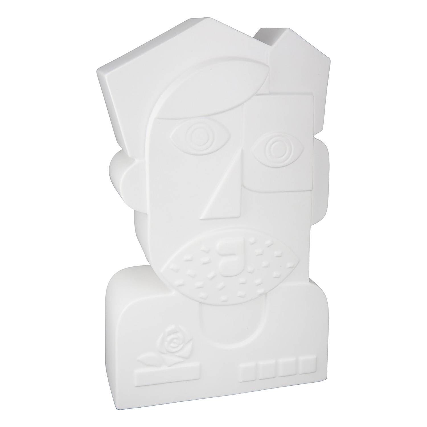 Picasso Vase Ceramic White