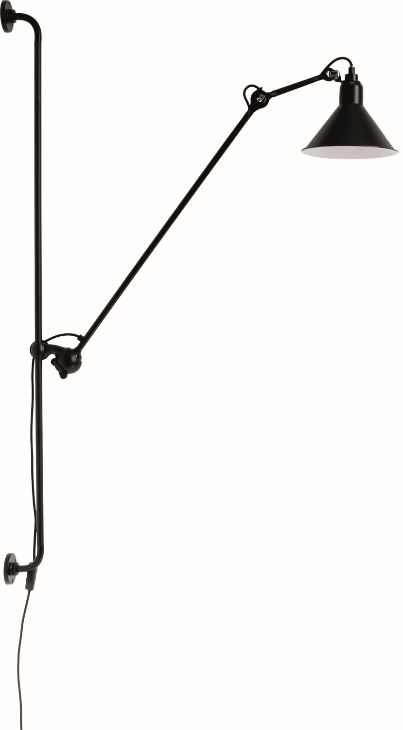 LAMPE GRAS N°214 Wandleuchte Schwarz
