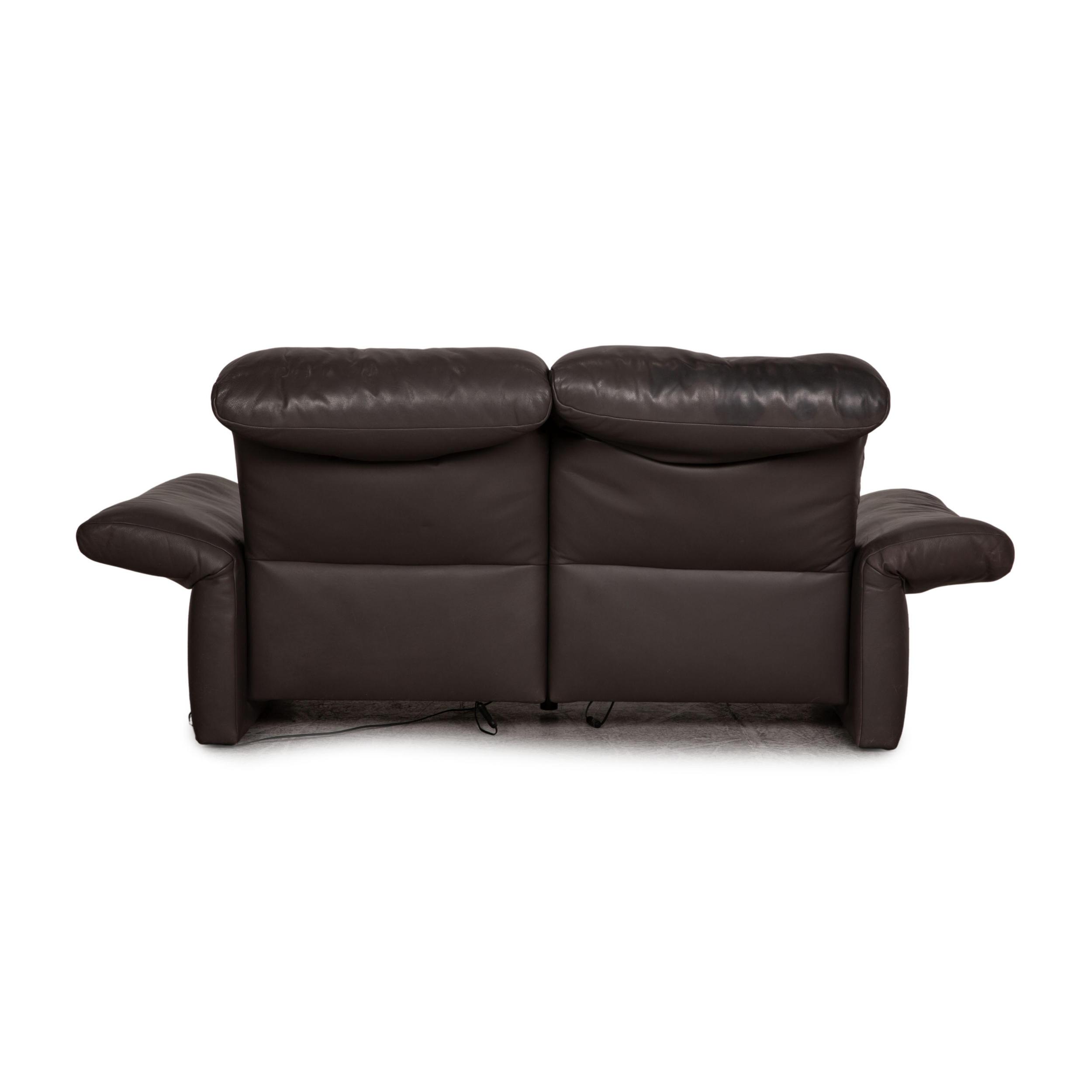 Enzo Sofa 2-Sitzer mit Liegefunktion Leder Anthrazit 