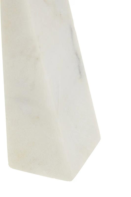 2x Marris White Marble Buchstützen
