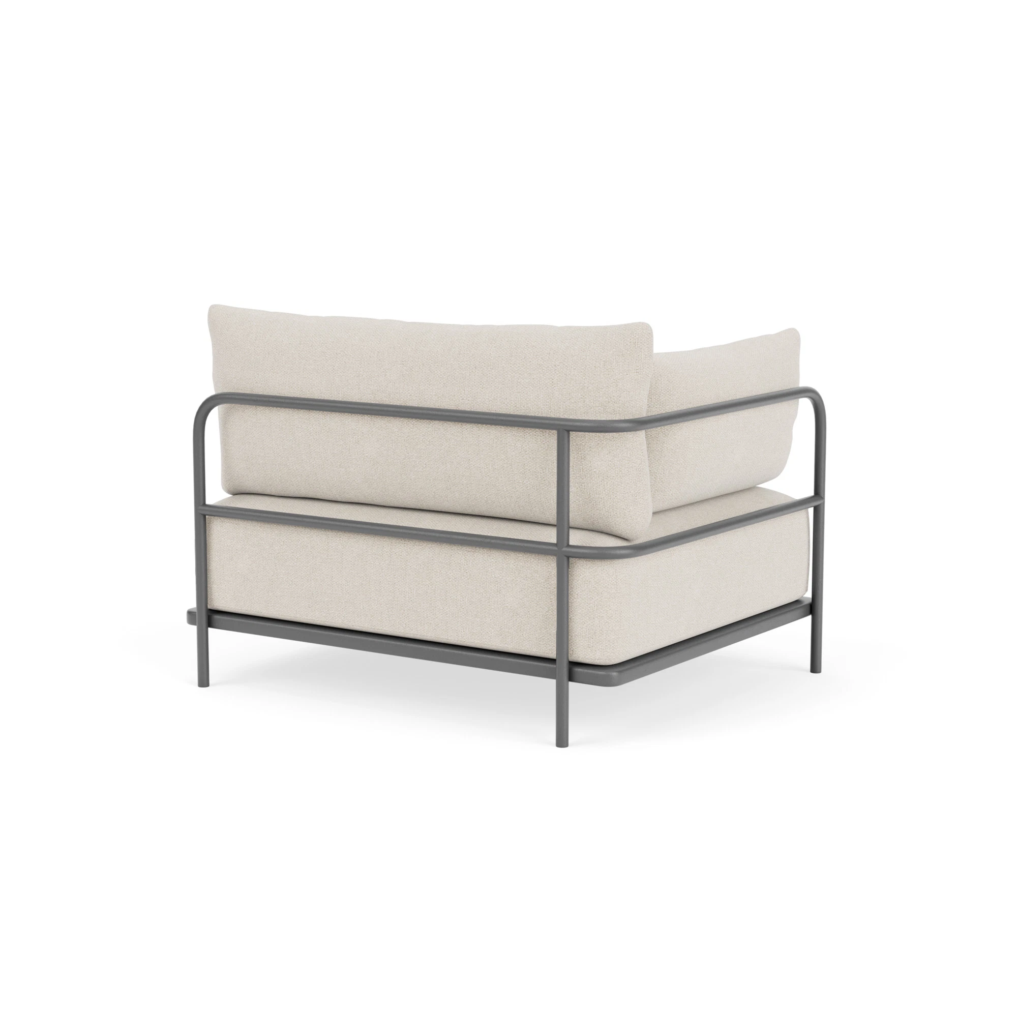 Vincent Outdoor 1-Seater Module Left Martinique