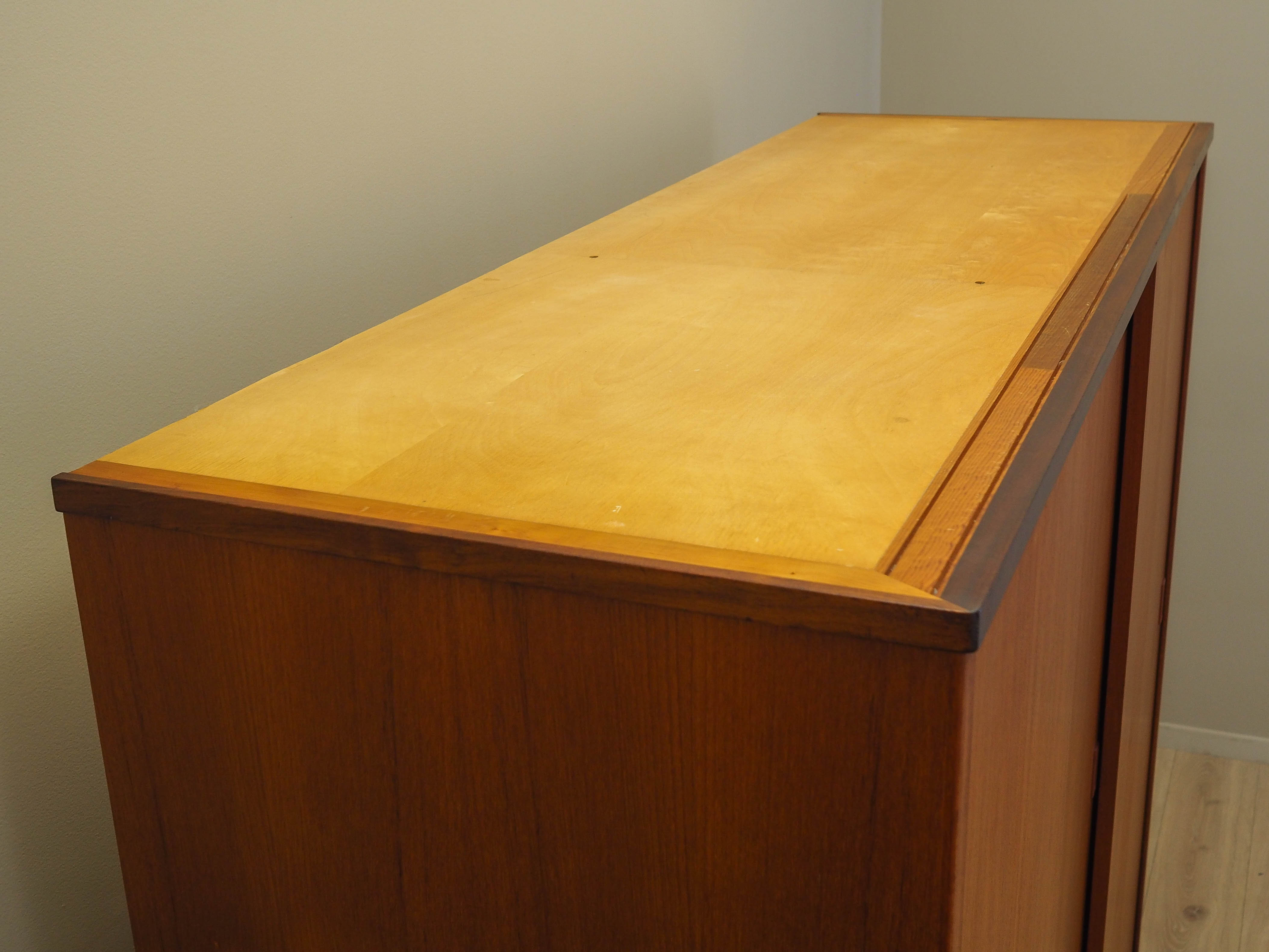 Teak-Schrank Braun 1960er Jahre