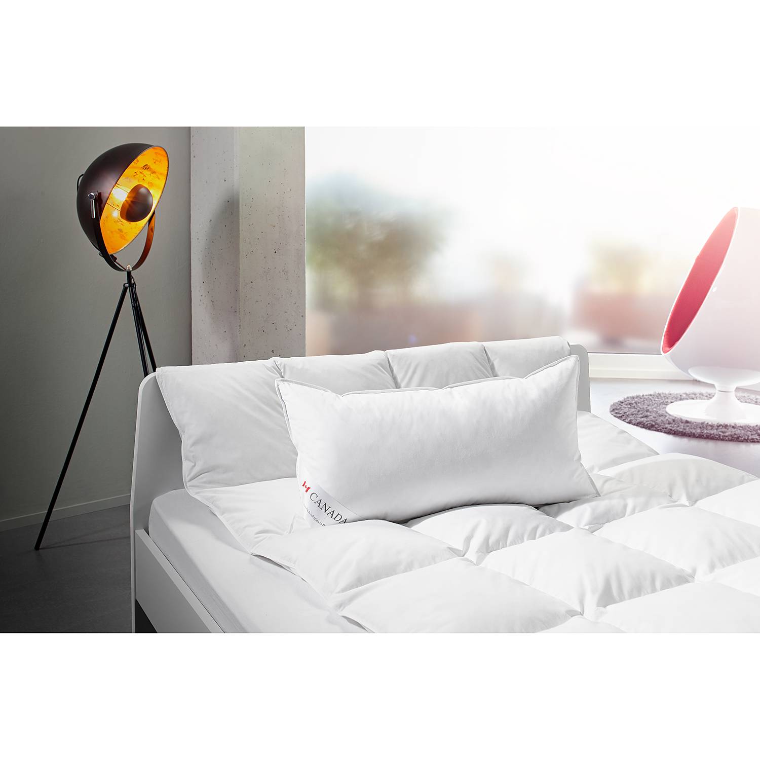 Canada Pillow Goose feathers Down 40x80cm