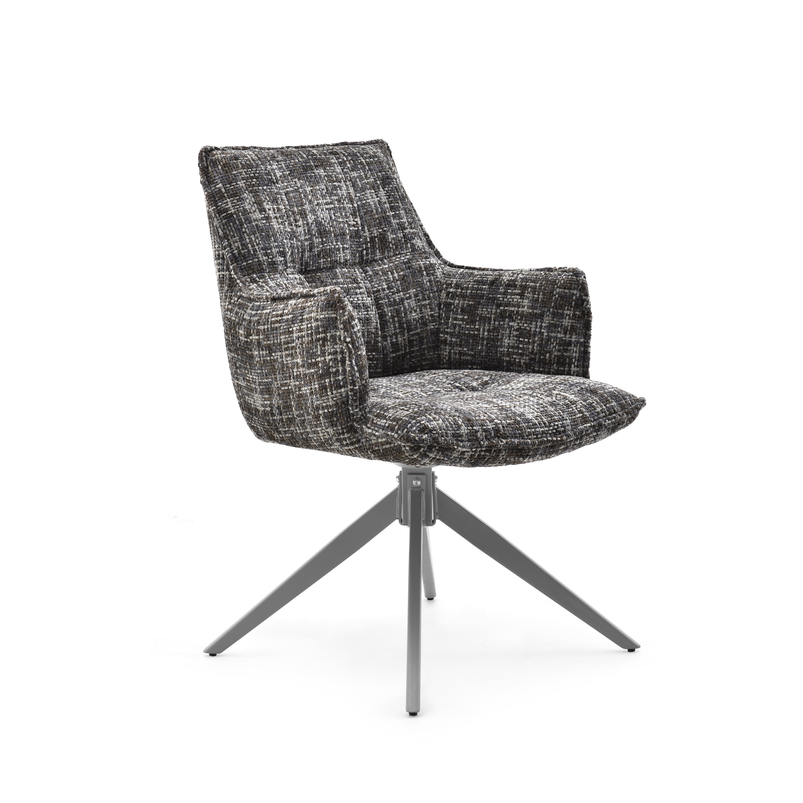 Dining chair fabric gray