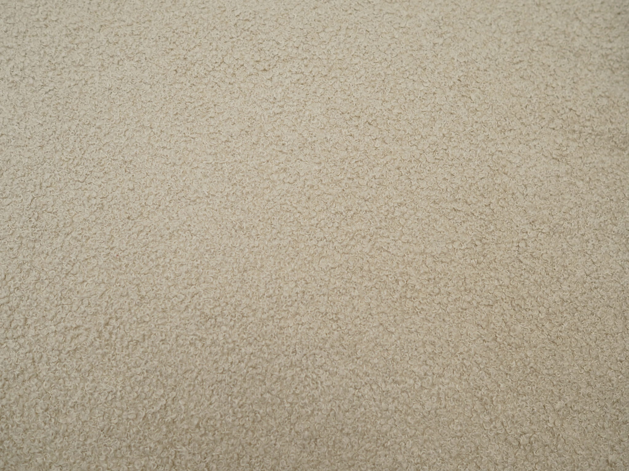 Sessel Textil Holz Creme 1970er Jahre