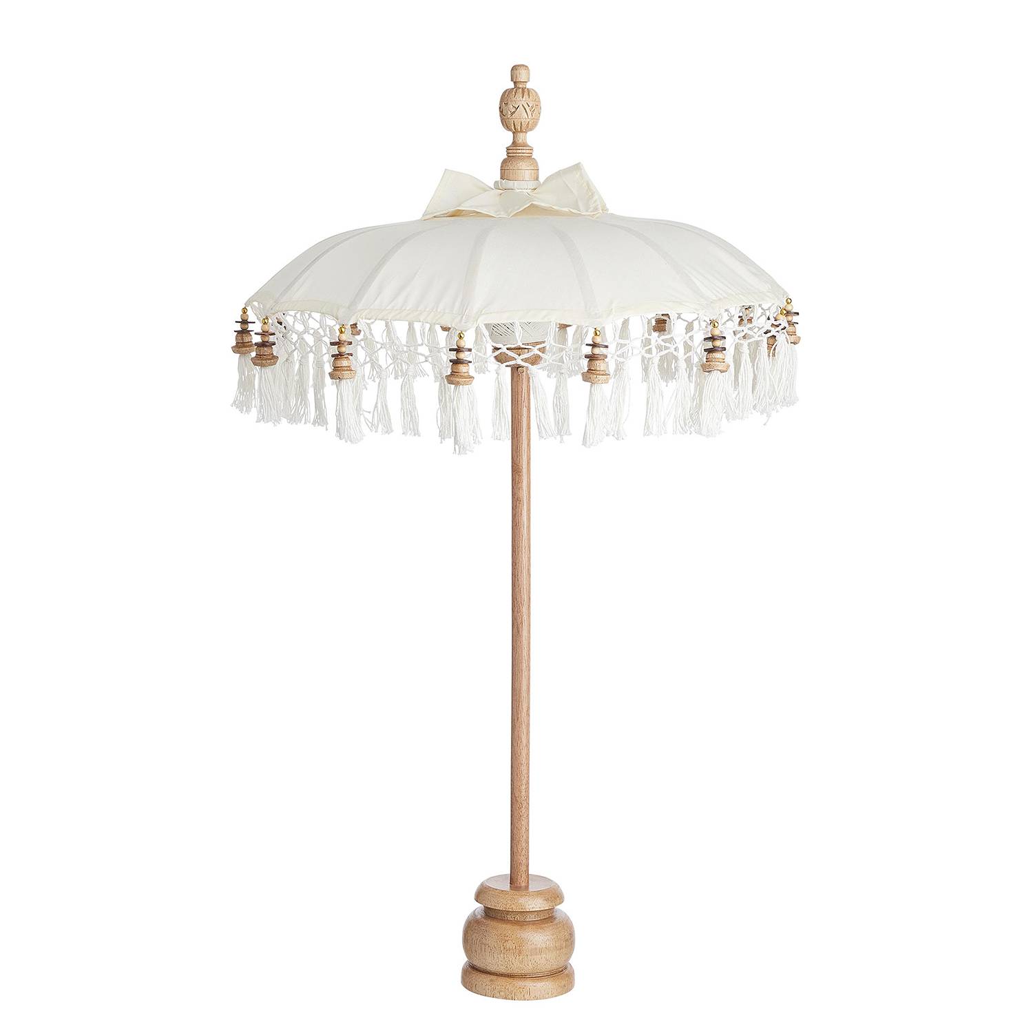 Tischdeko MACRAMÈ Baumwolle Creme