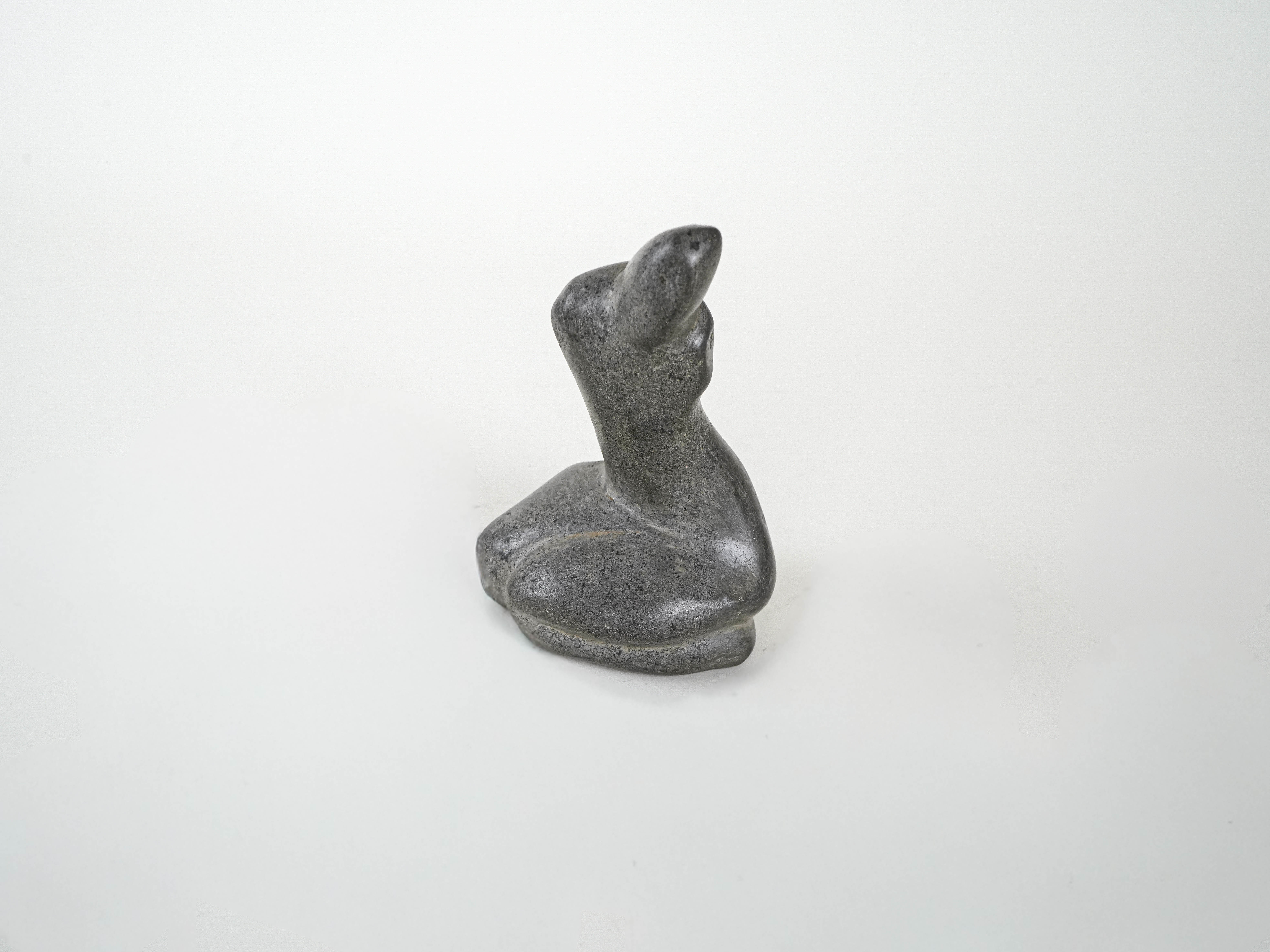 Steinfigur Grau 1960er Jahre