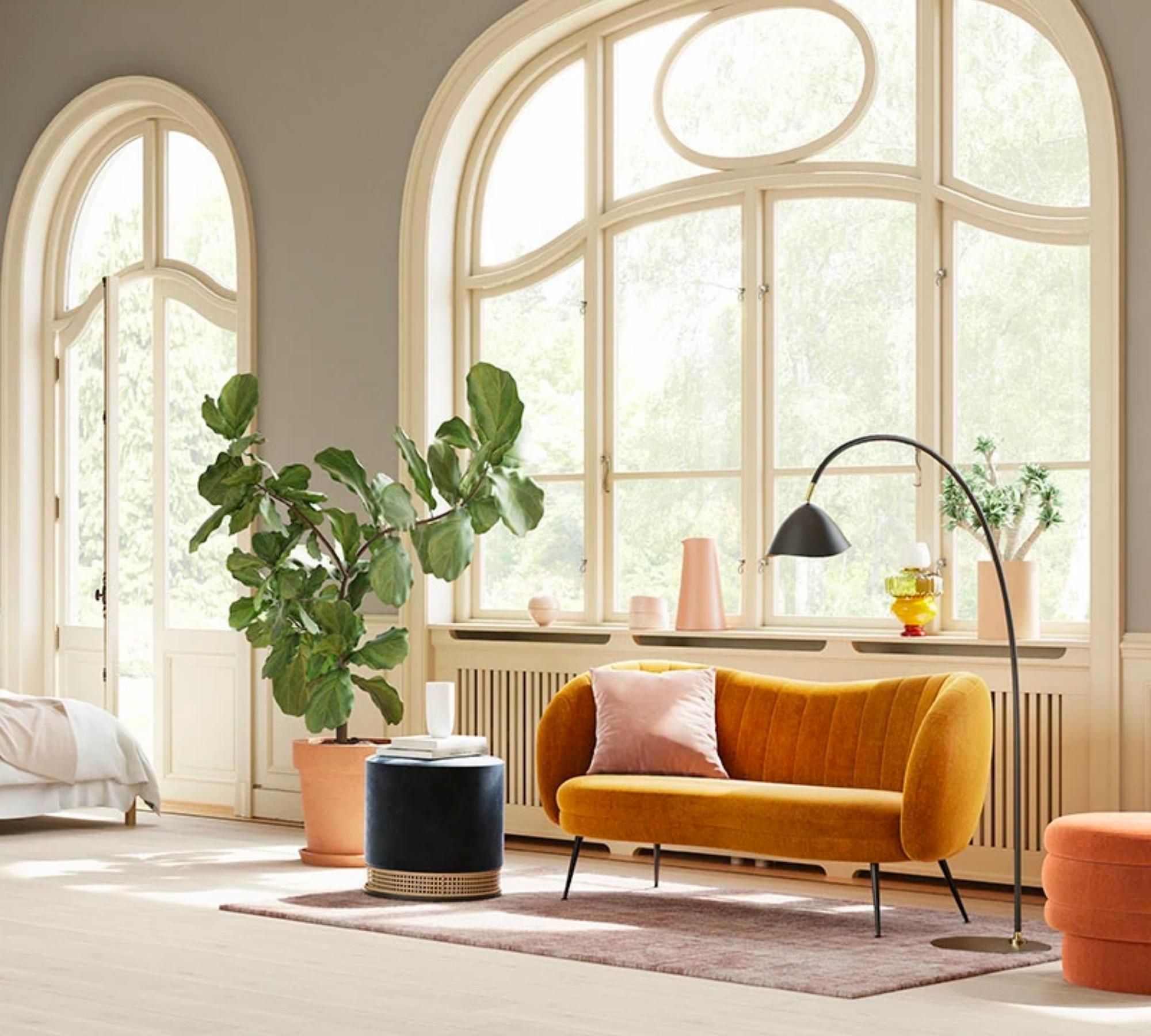 Flora Sofa 2-Sitzer Danny Amber