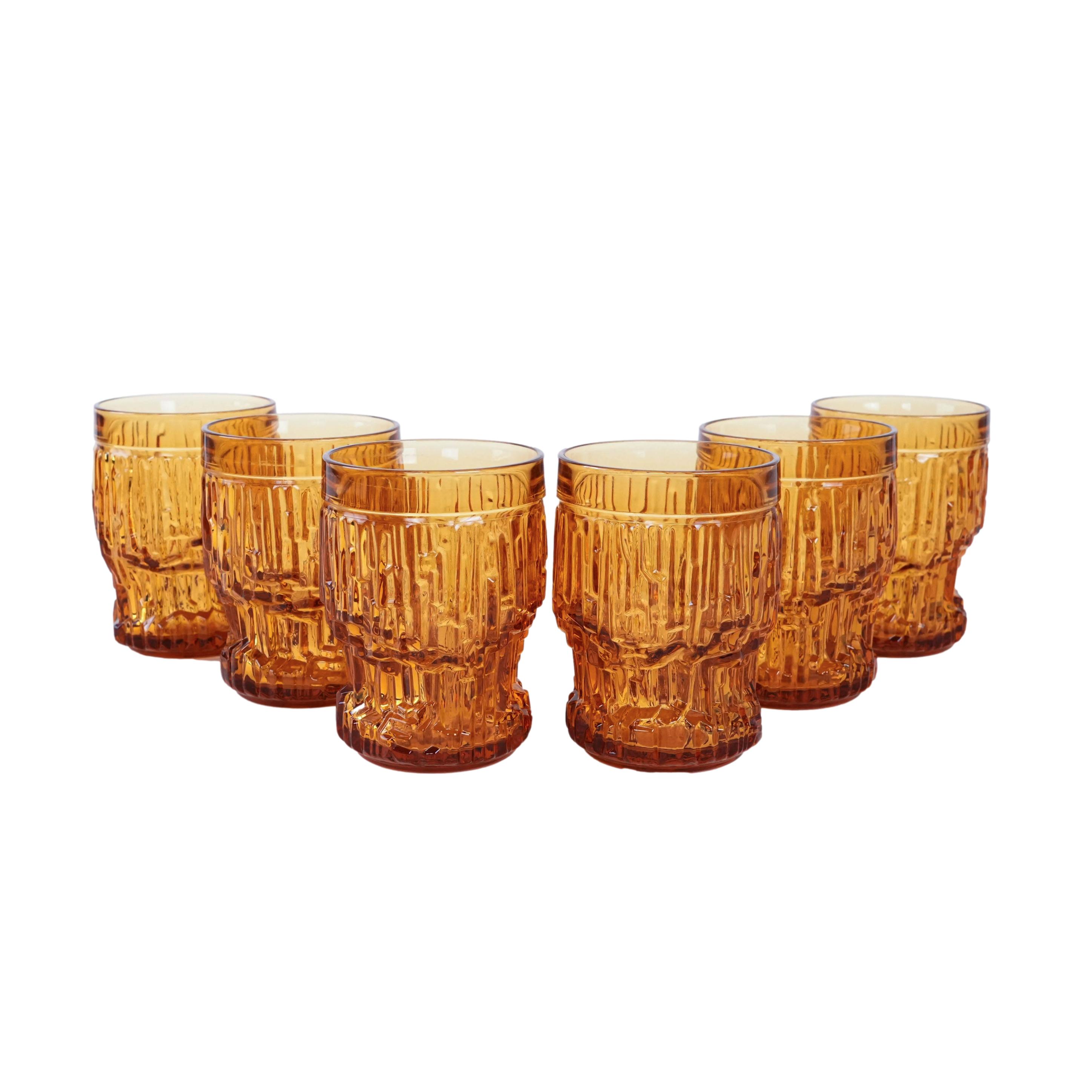 Brillen-Set Glas Transparent 1960er Jahre