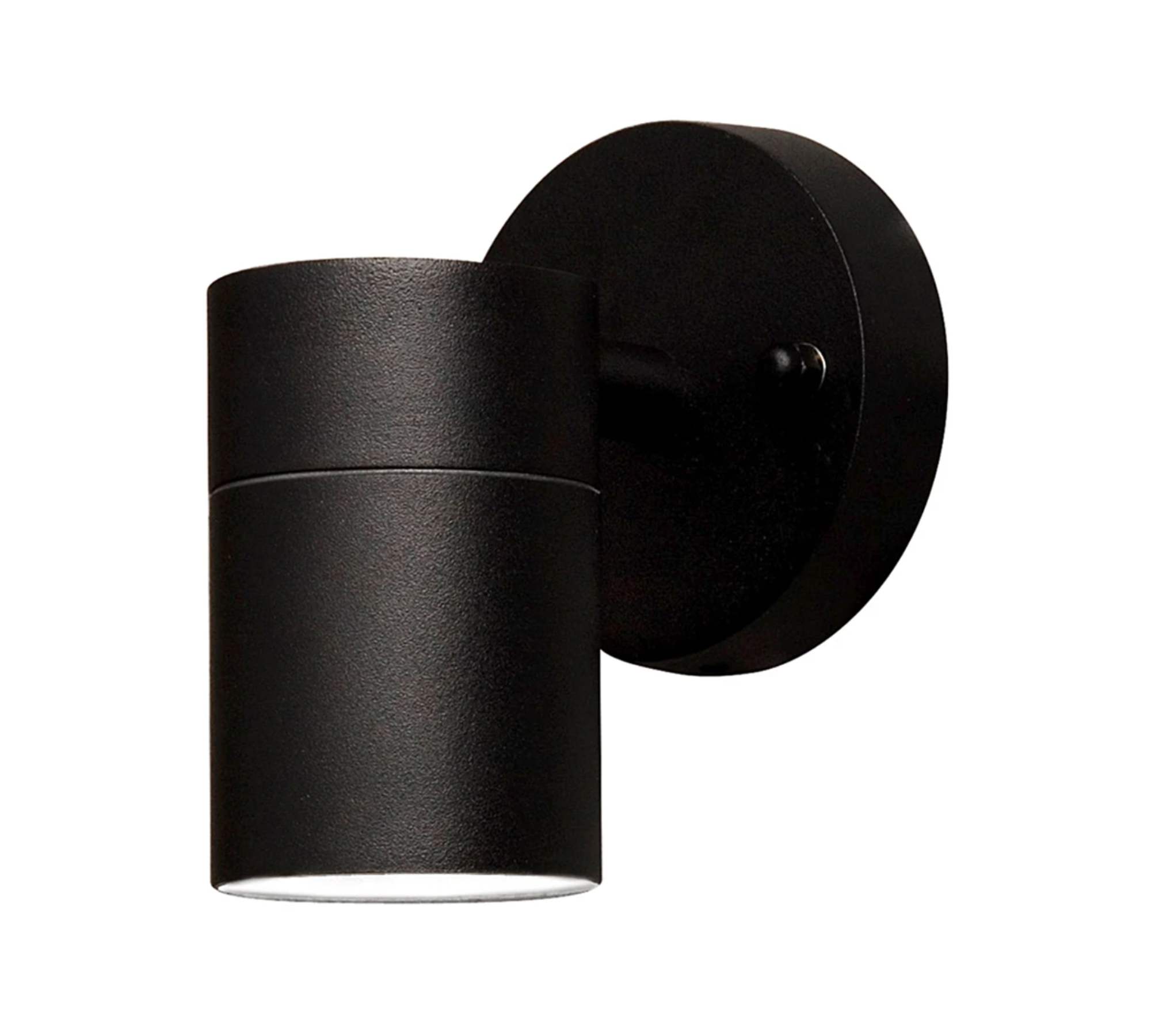 Wandleuchte Halogen 1-flammig Schwarz