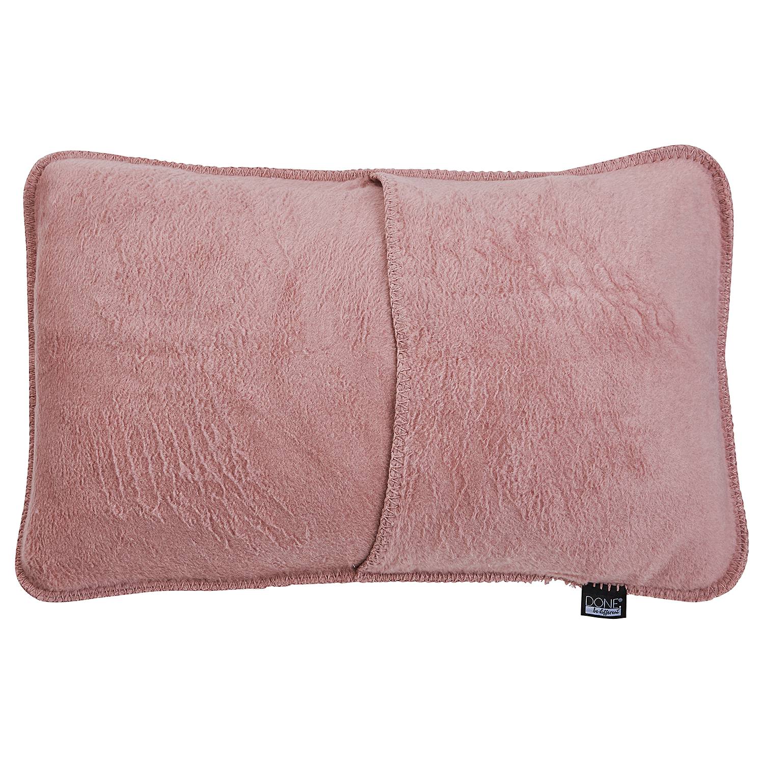 Twiin Pillowcase Cotton Polyacrylic Old Rose 60 x 40 cm