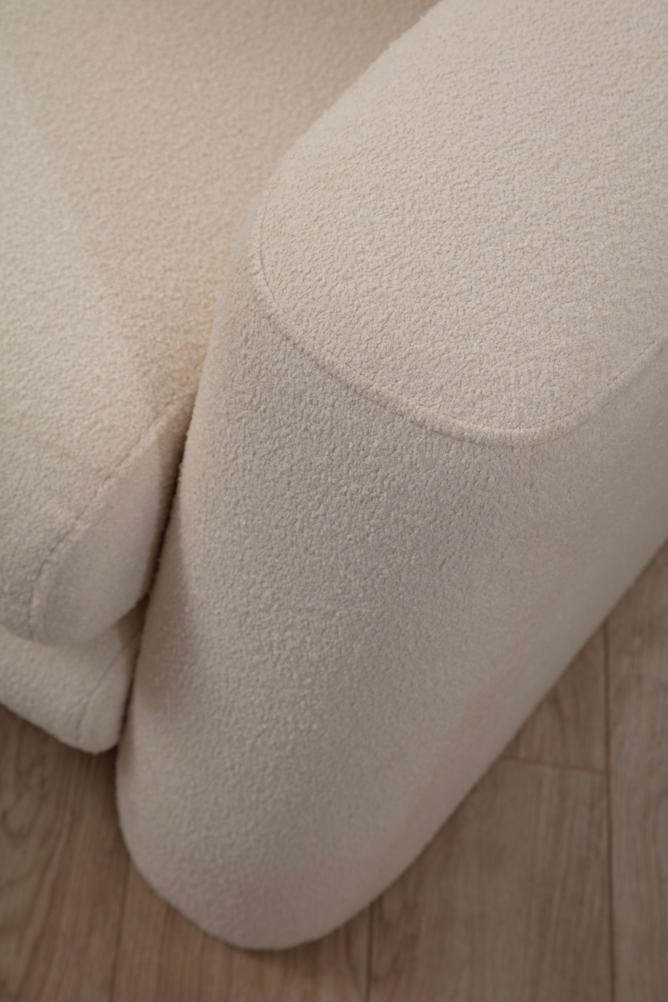 Lily Corner Sofa Left Cream