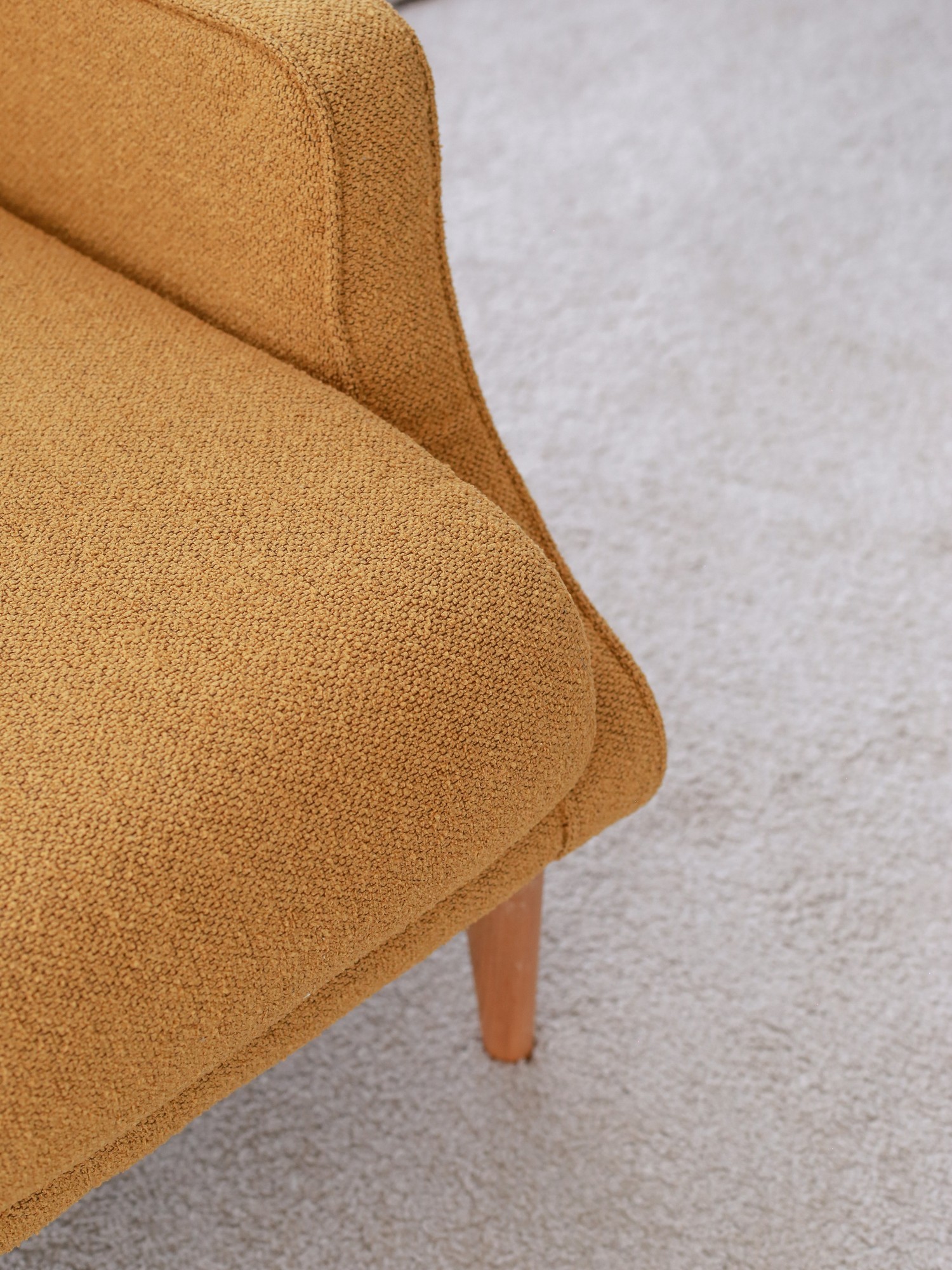 Armchair Mustard Yellow