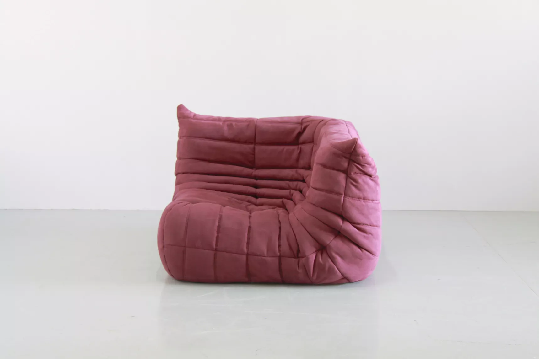 Togo Ecksofa Textil Fuchsia