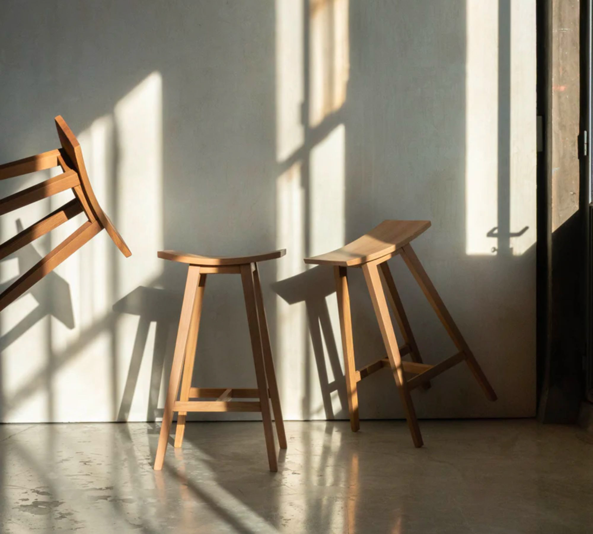Dexter Barhocker Nachhaltiges Holz Esche Teak