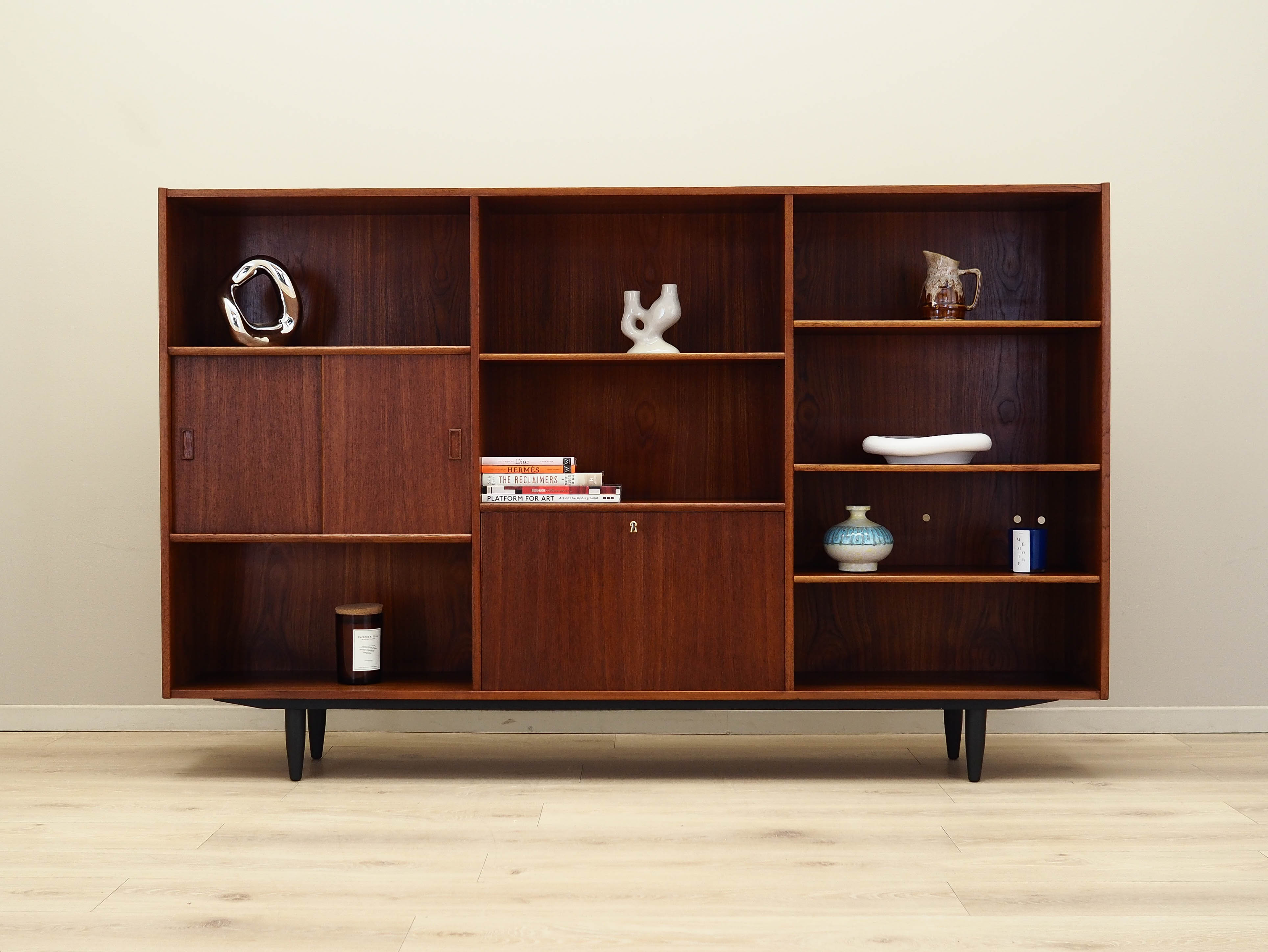 Teak Bücherregal 1970er Jahre