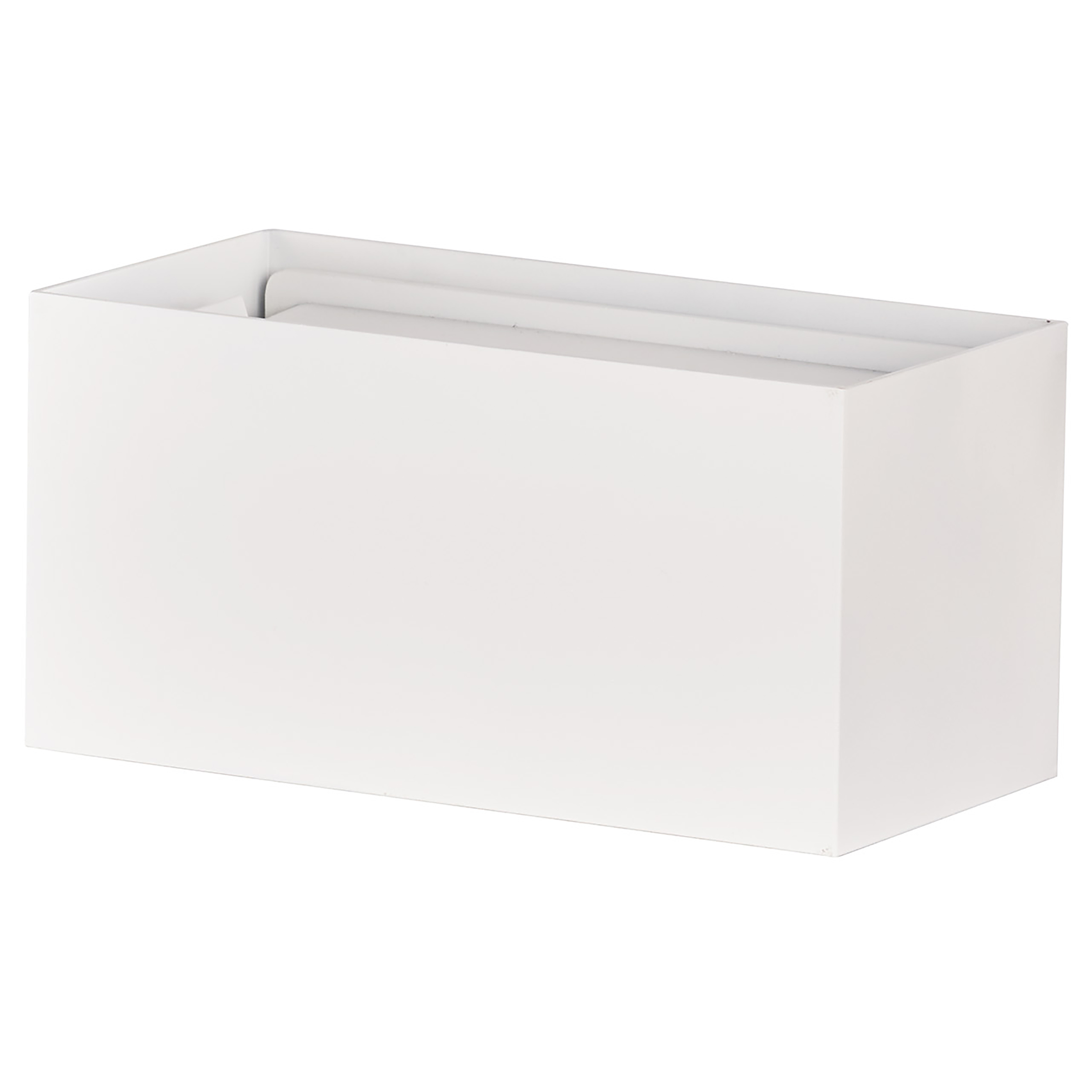 LED-Wandleuchte Wallo Eisen Weiß