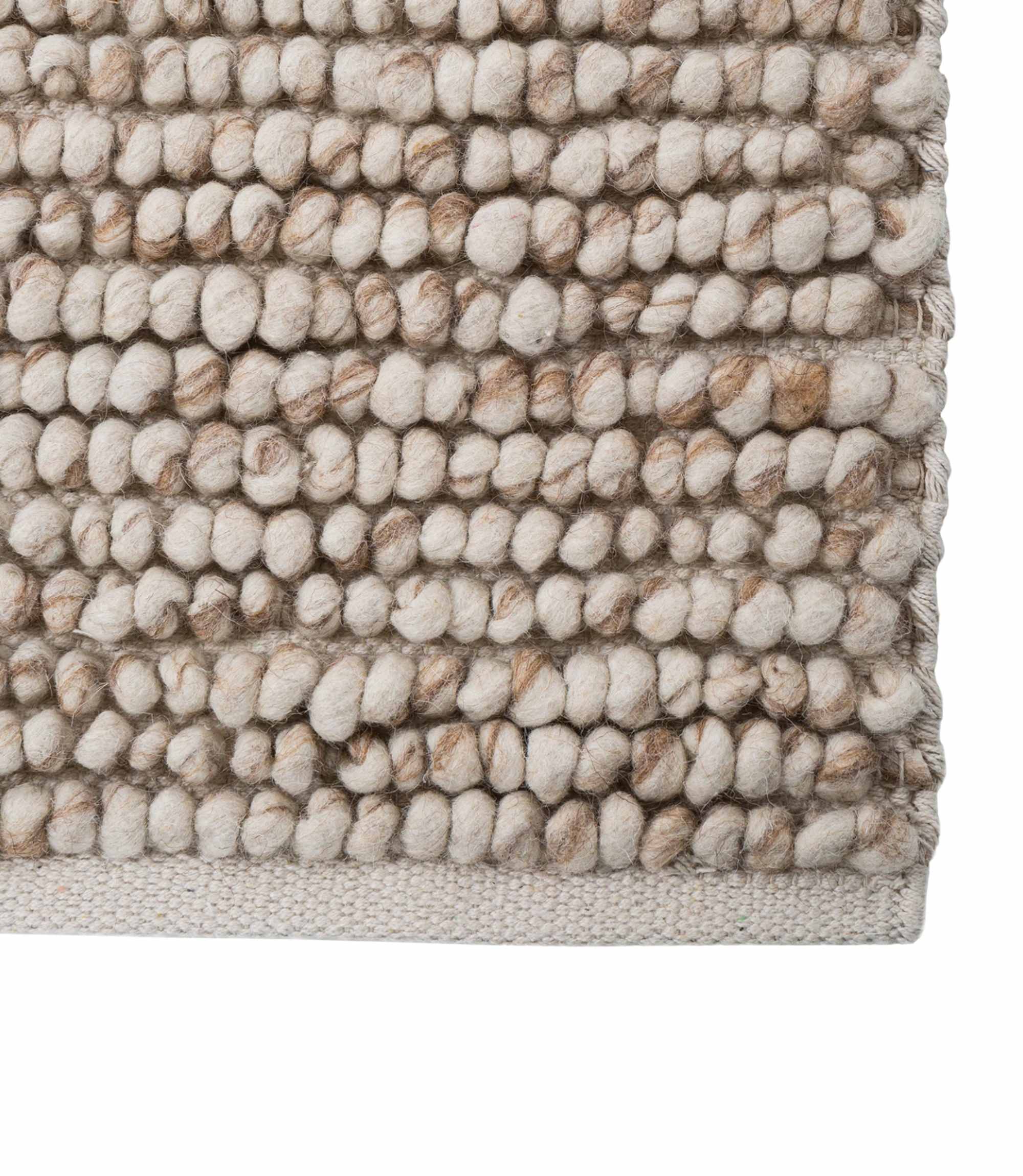 Wollteppich Beige 140 x 200cm