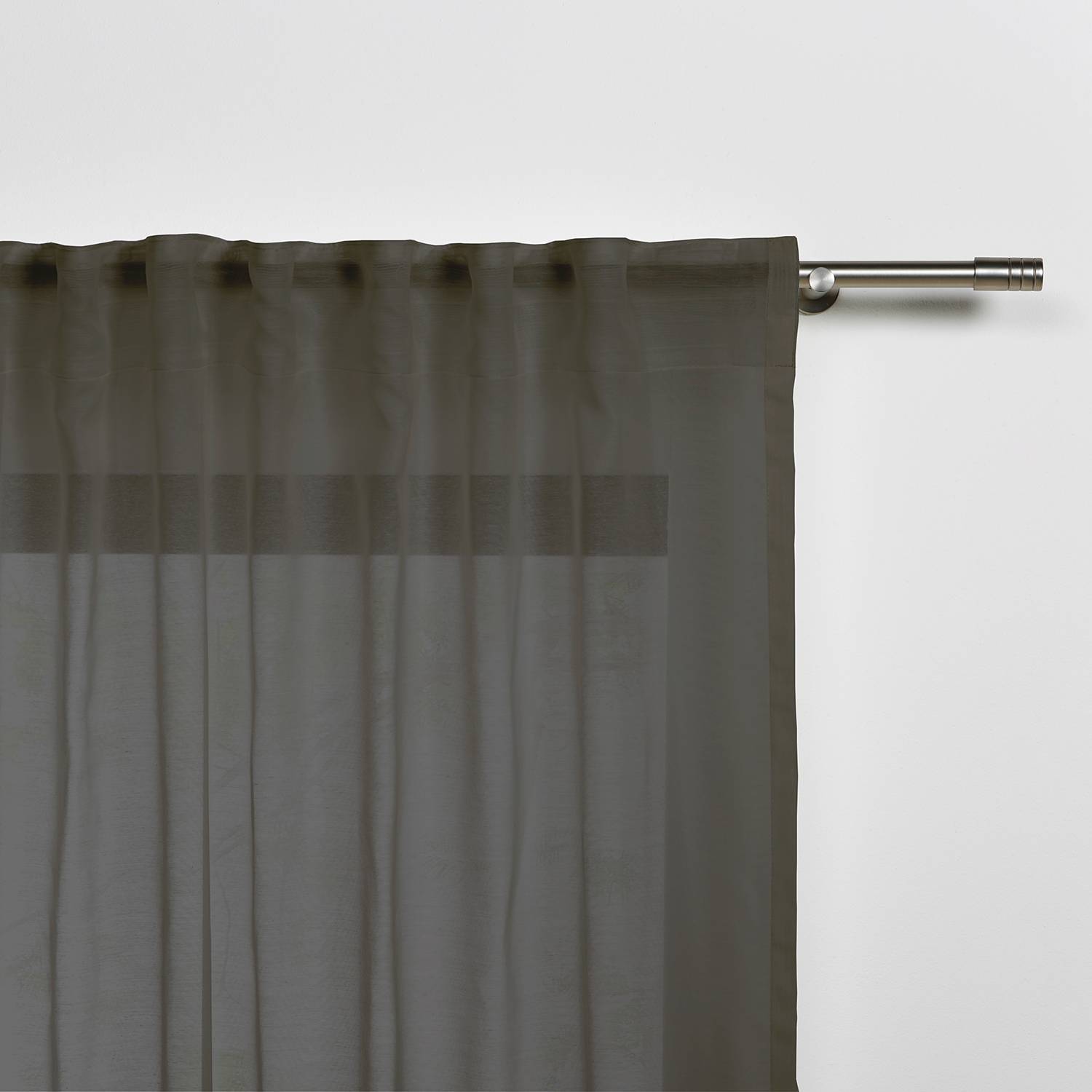 Schlaufenschal Pure Polyester Grau 135 x 245 cm