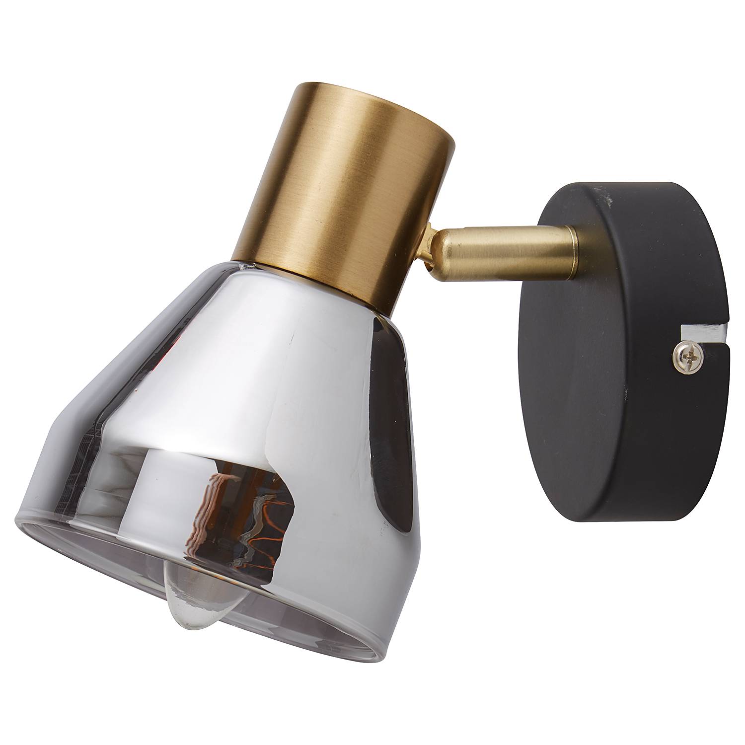 Lanester Wall Lamp Steel 1-flame