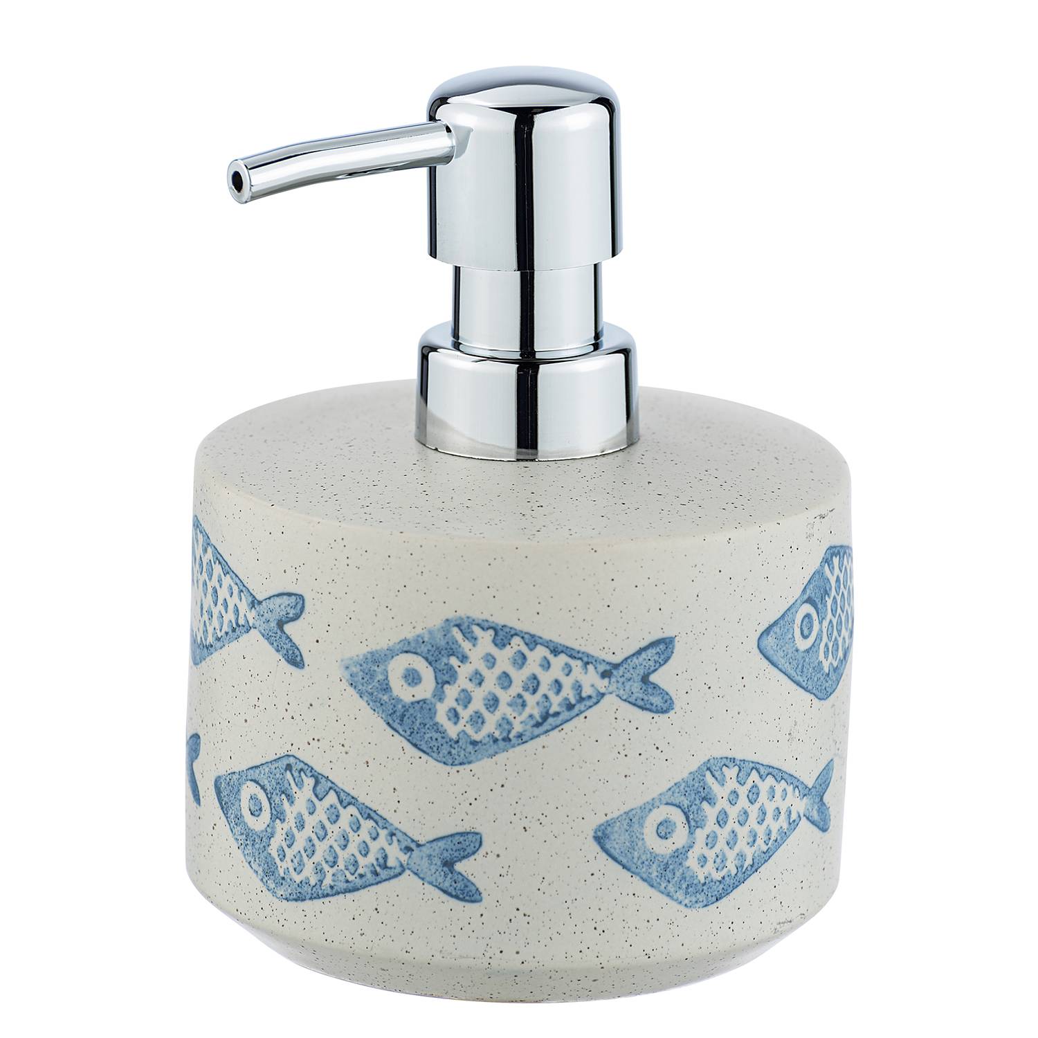 Aquamarine Soap Dispenser Ceramic Beige