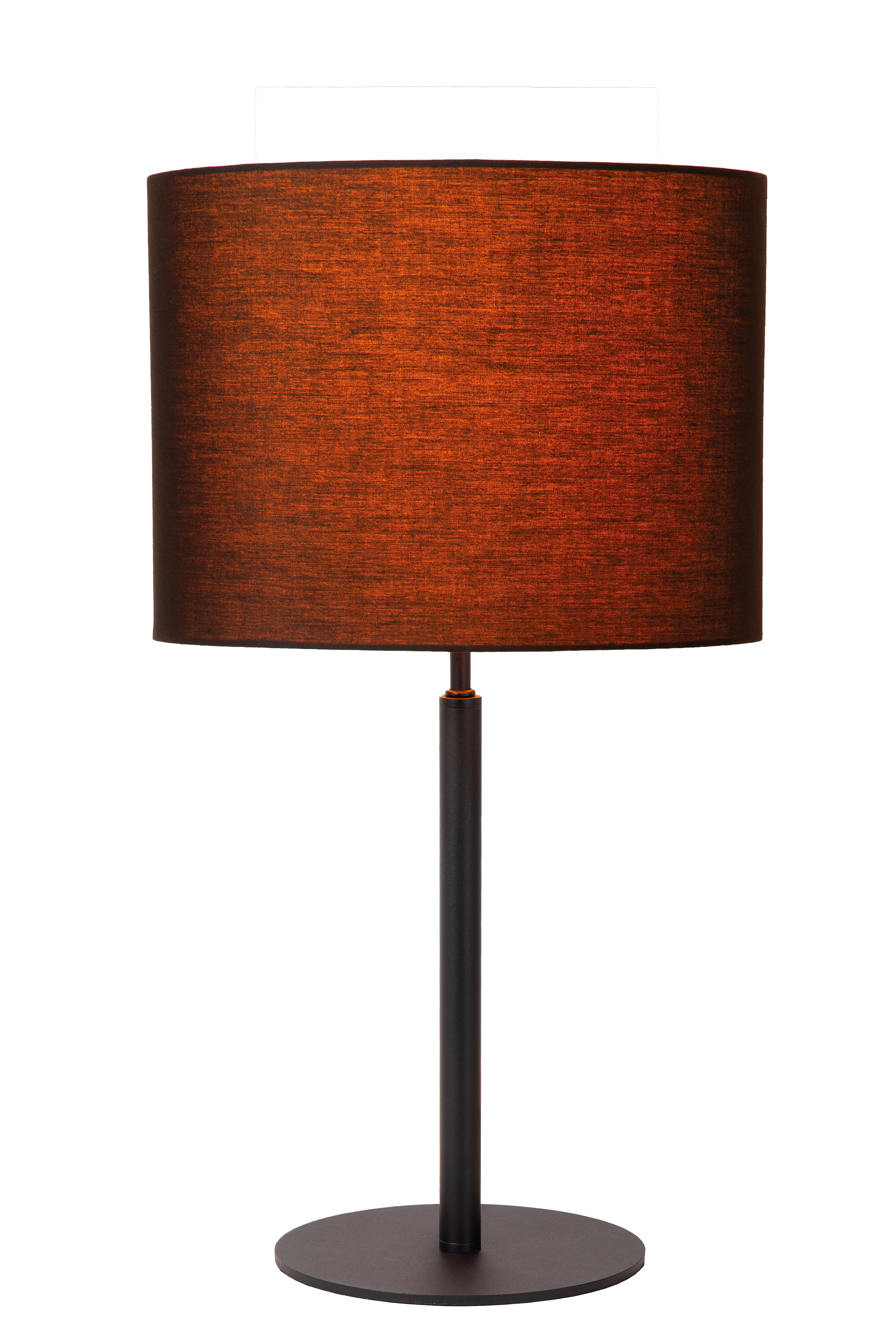 Maya Table Lamp Aluminum Cotton Fabric Beige