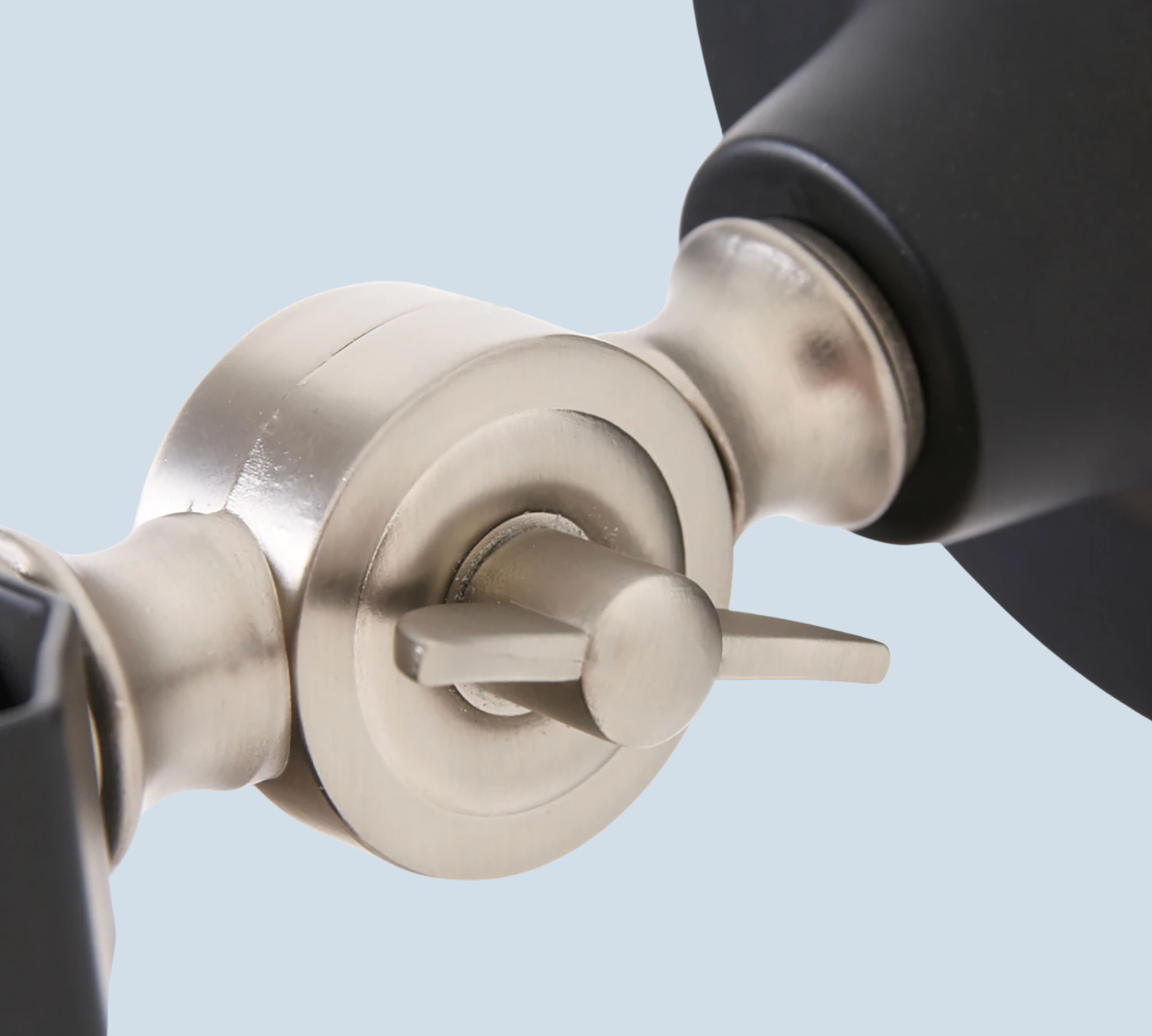 Wandleuchte Mexlite V Stahl 1-flammig Schwarz