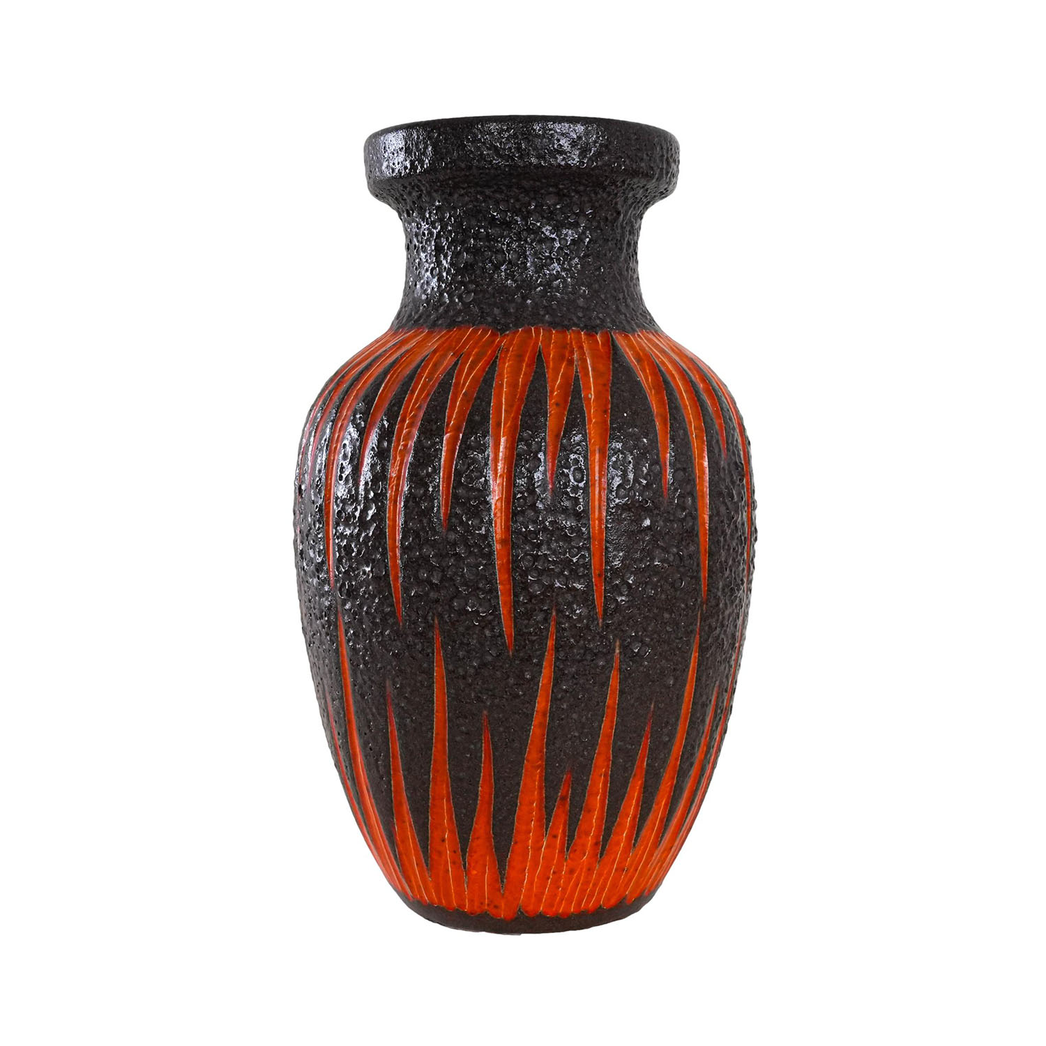Keramikvase Rot