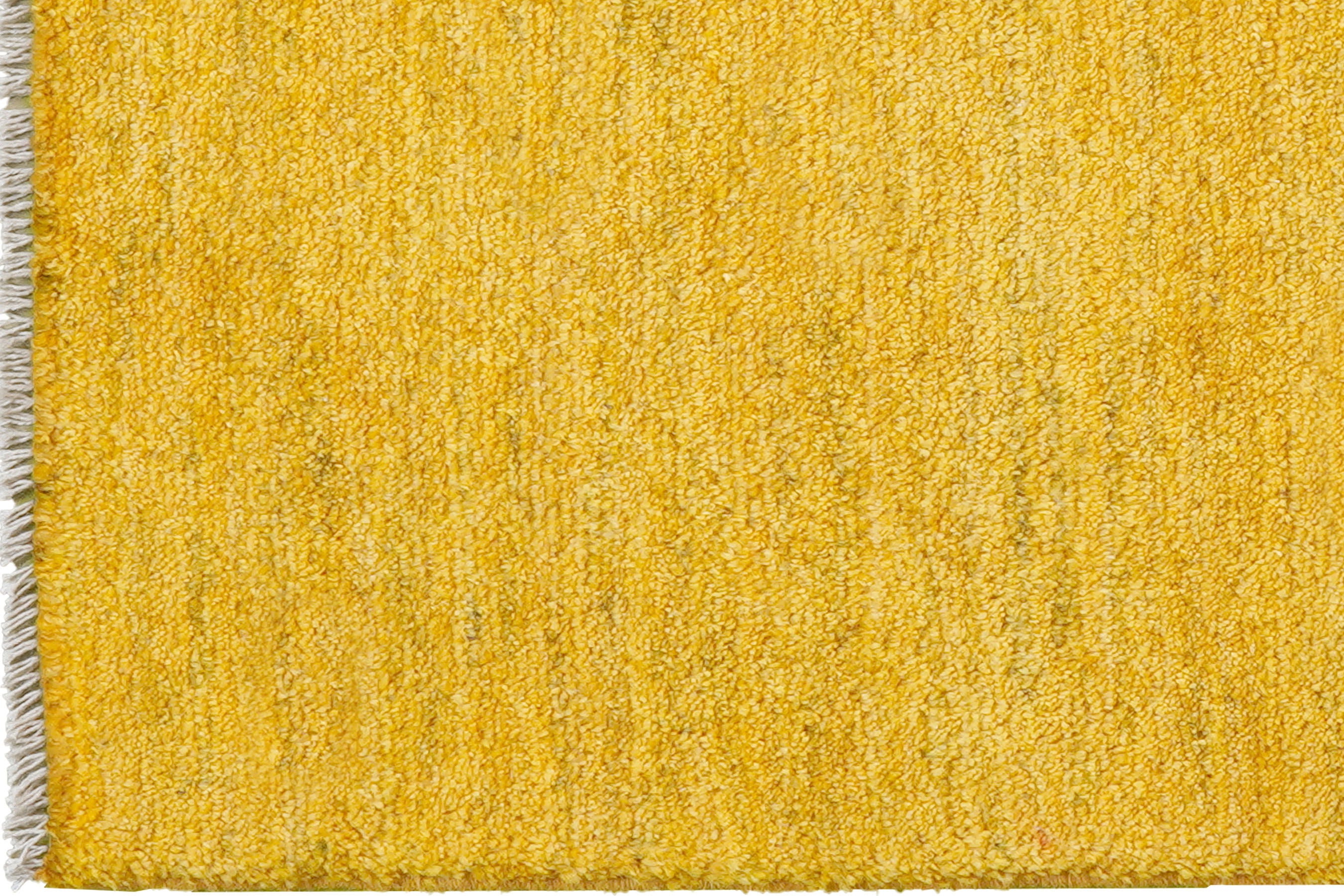 Rizbaf Gabbeh Carpet Wool Yellow