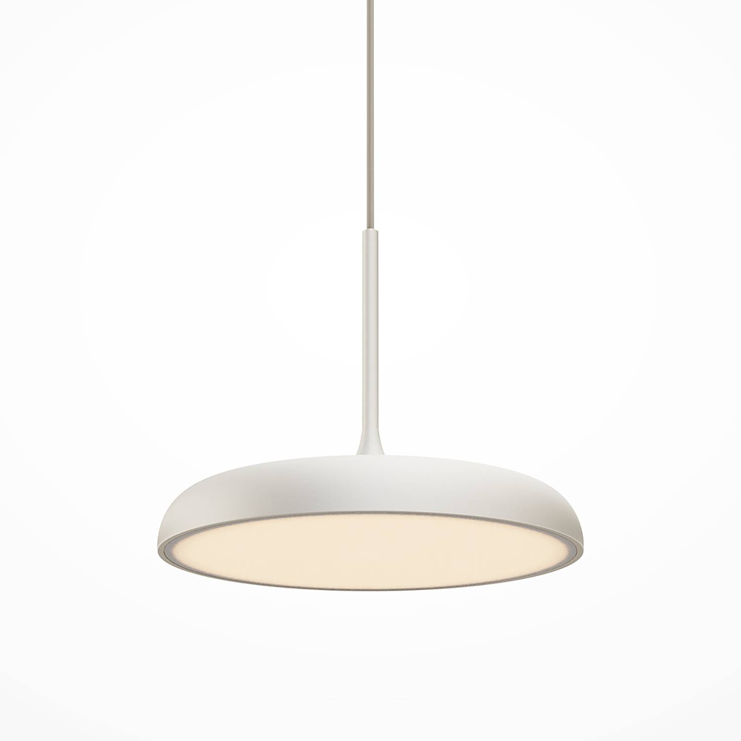 LED Pendelleuchte Gerhard 1-Flammig Acrylglas Metall 