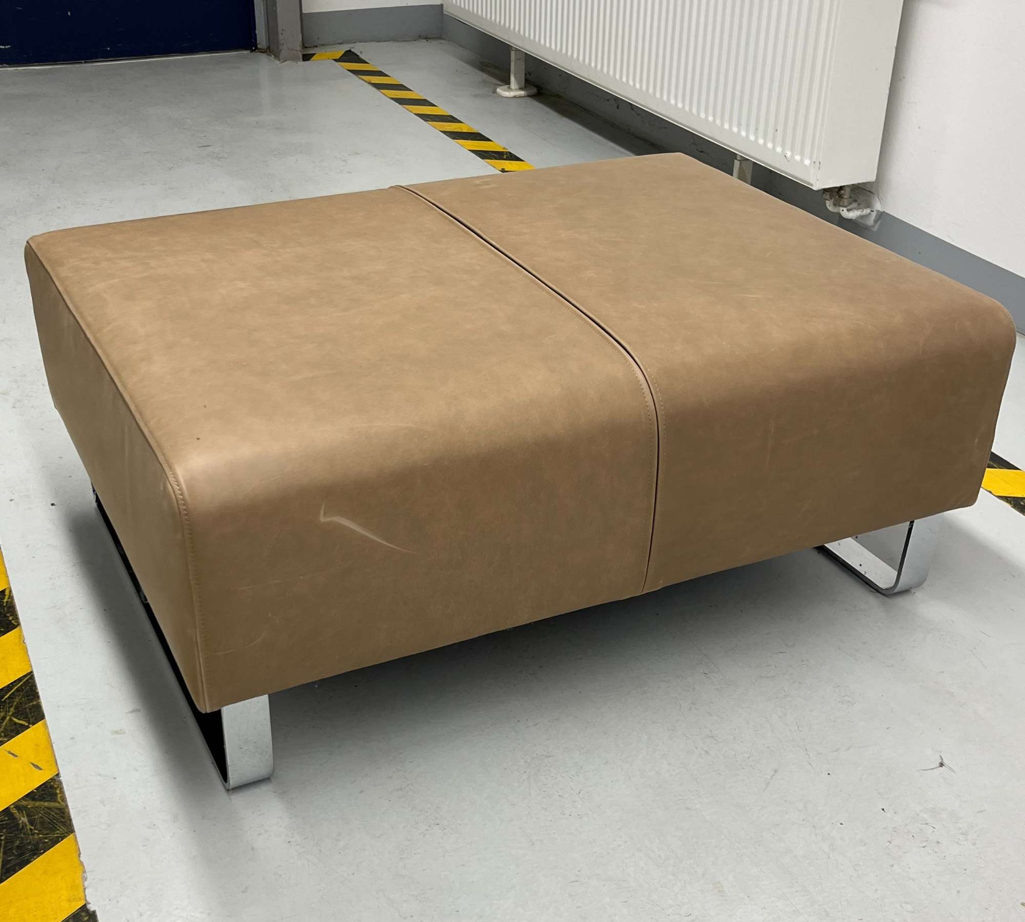 Groove Sofa 3-Sitzer Leder Braun