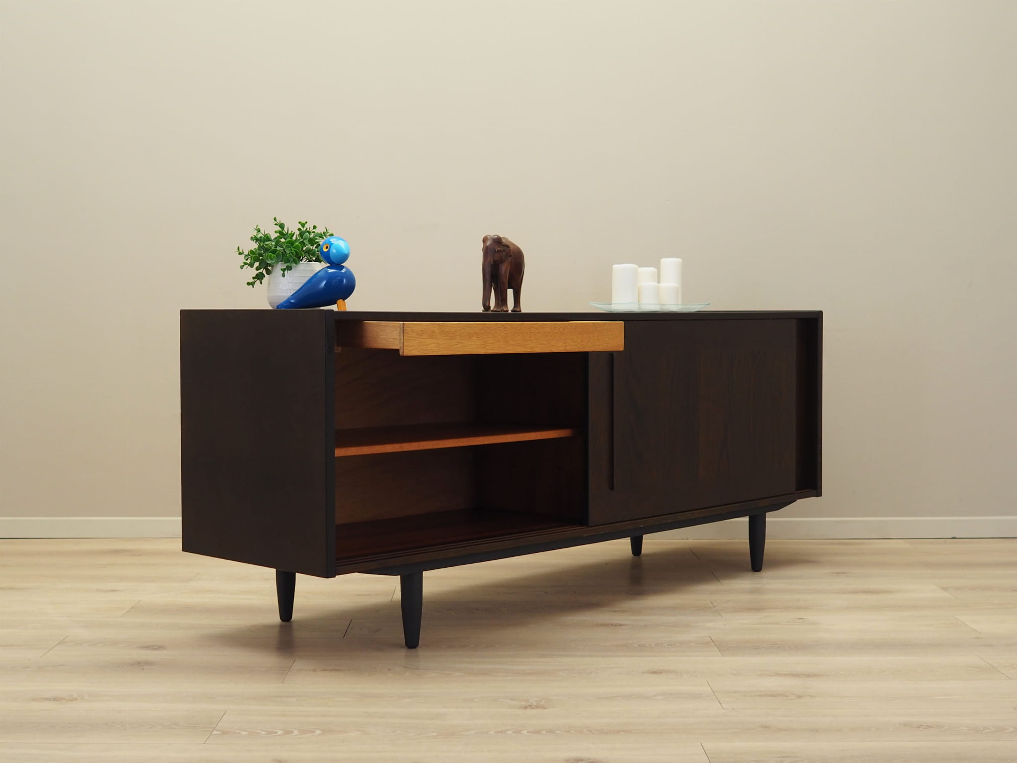 Sideboard Wood Brown 1970s
