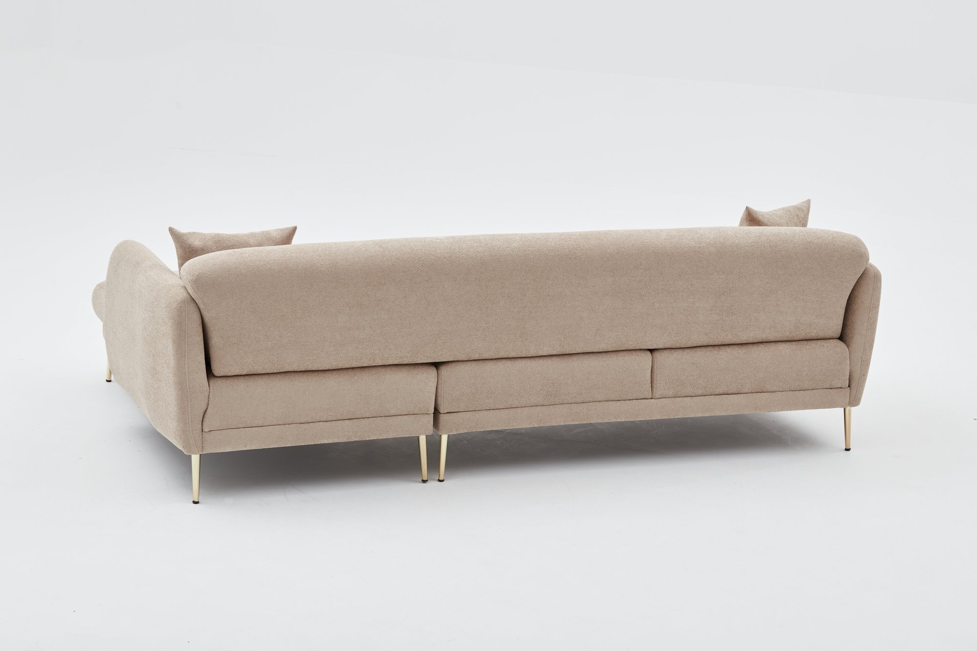 Simena Sofa Récamiere Rechts Beige