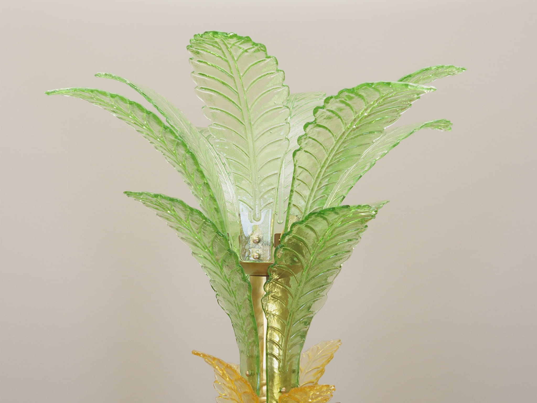 Vintage Floor Lamp Murano Glass Multicolored 1970s