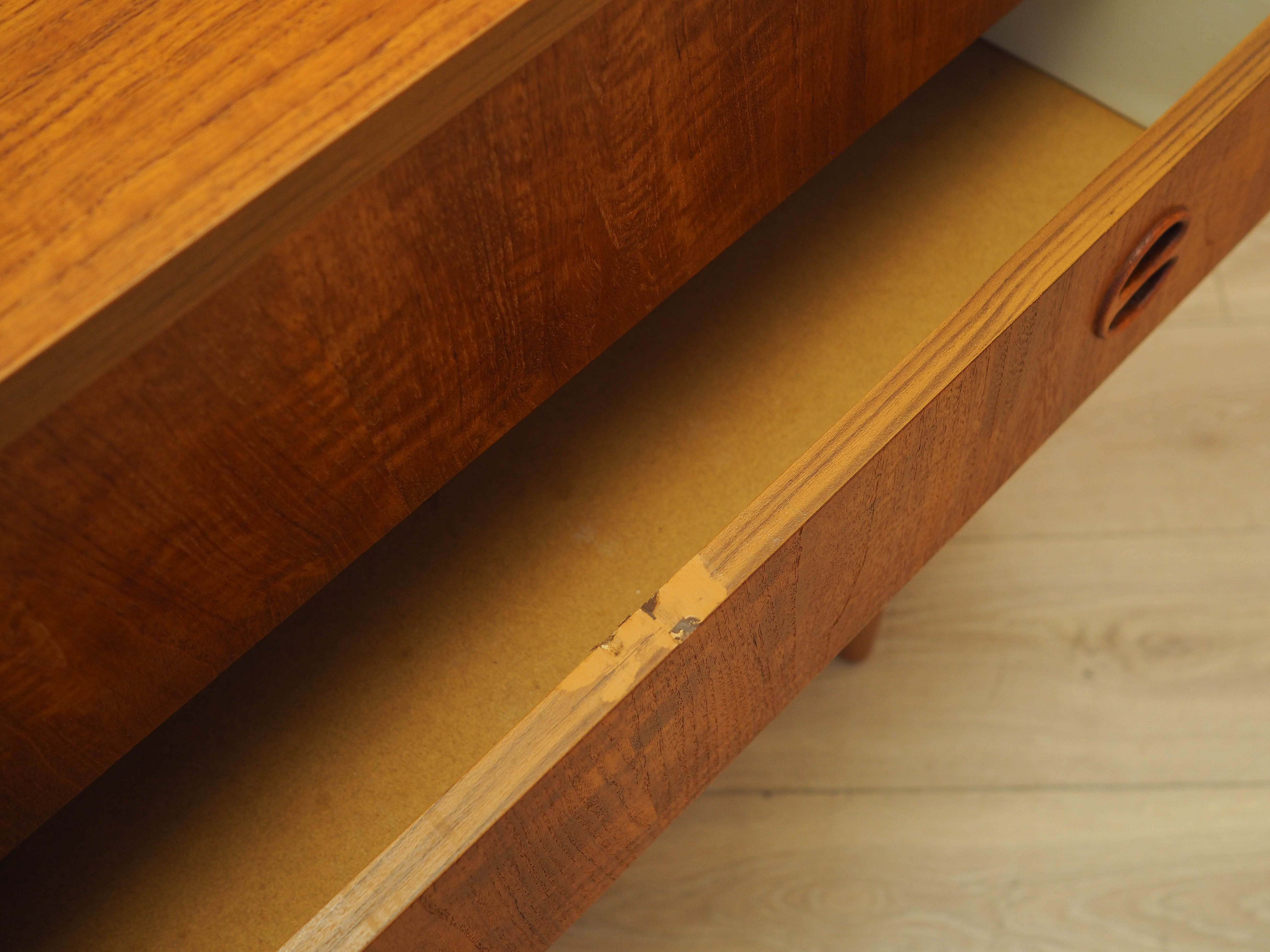 Teak Chest of Drawers 1970s