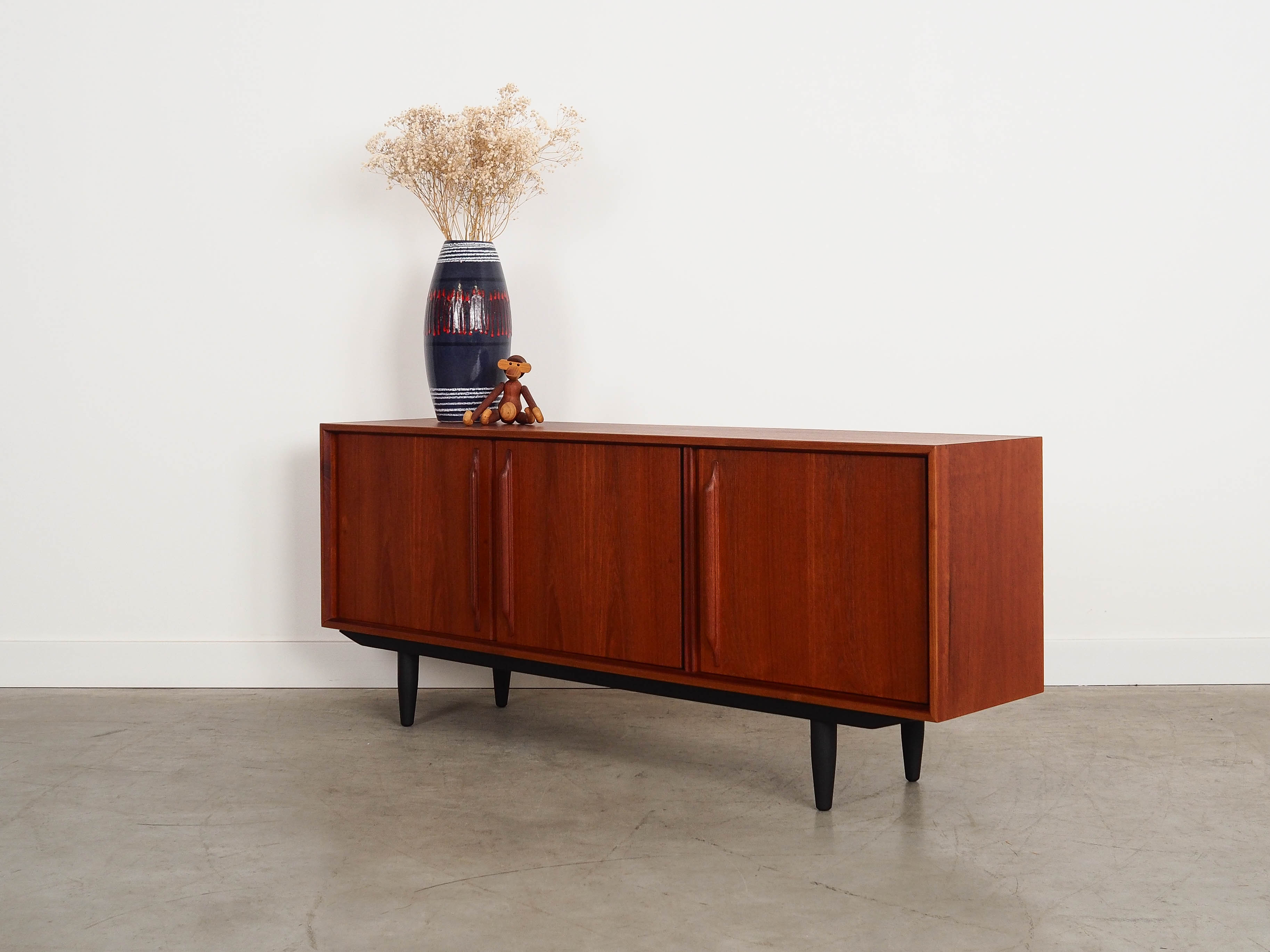 Teak-Sideboard Braun 1960er Jahre