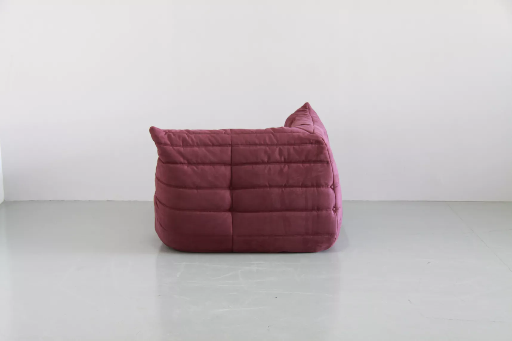 Togo Ecksofa Textil Fuchsia