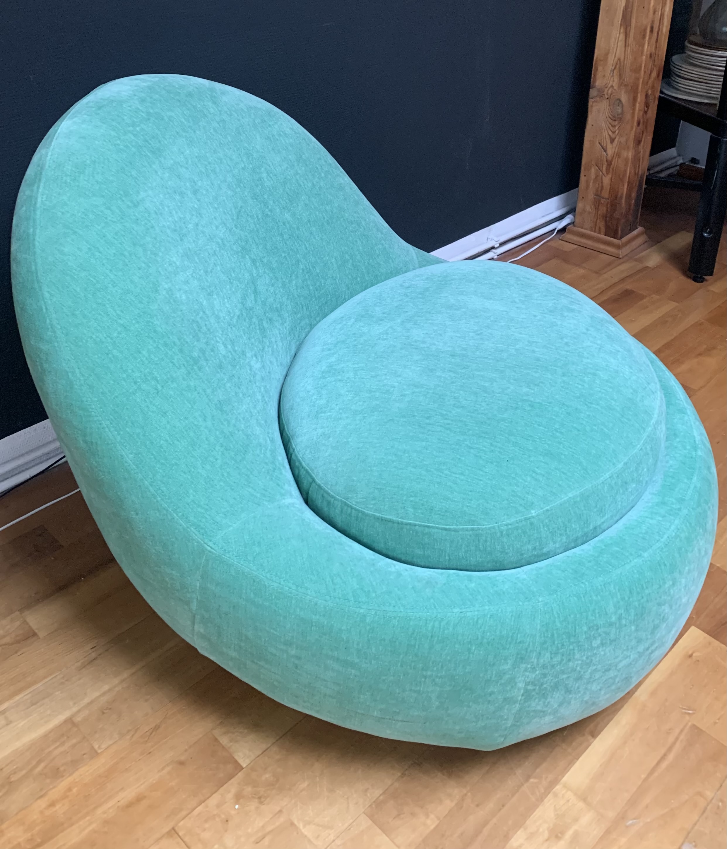 Babette Drehsessel Moss Green