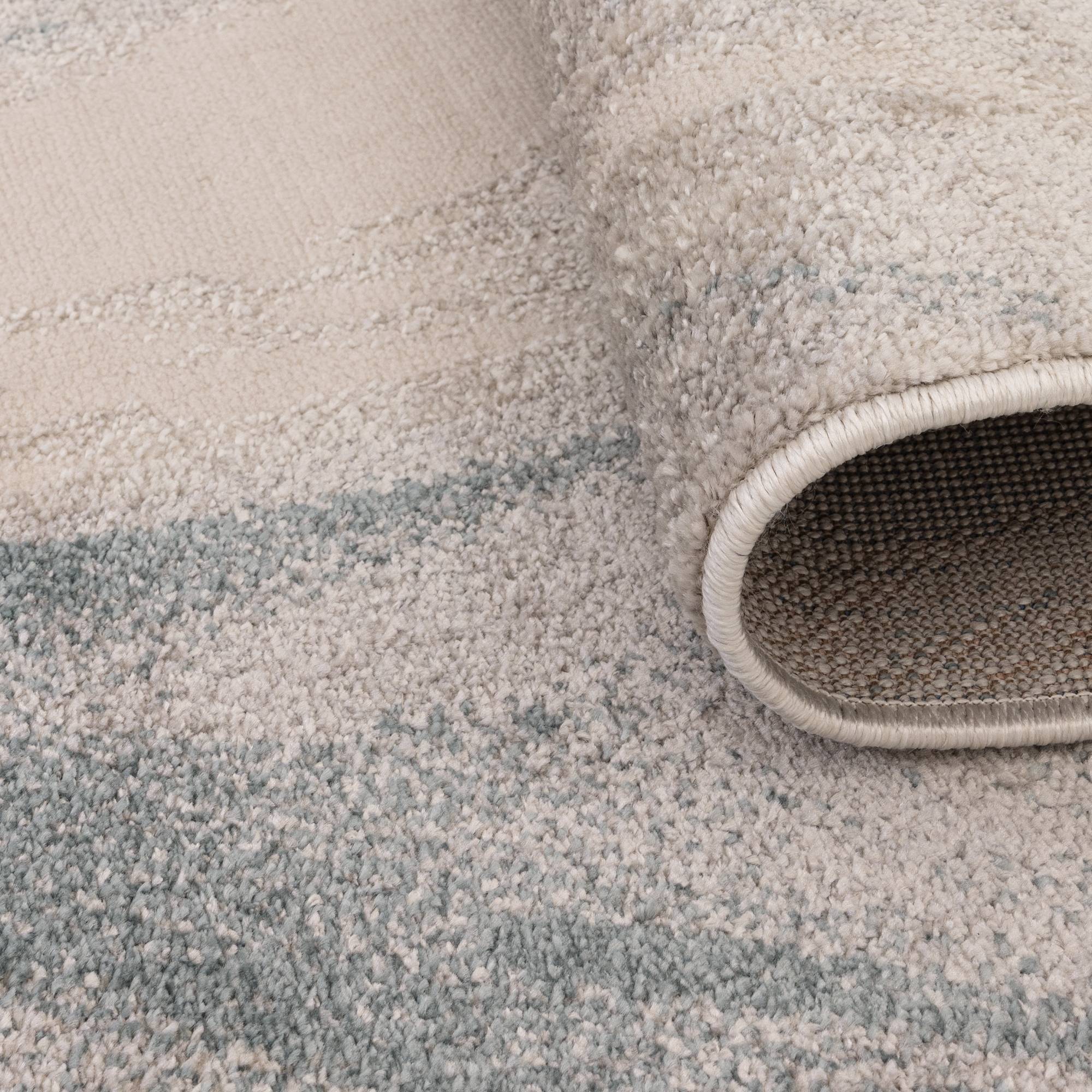 Viva Teppich Blau Abstraktes Muster 200x275cm