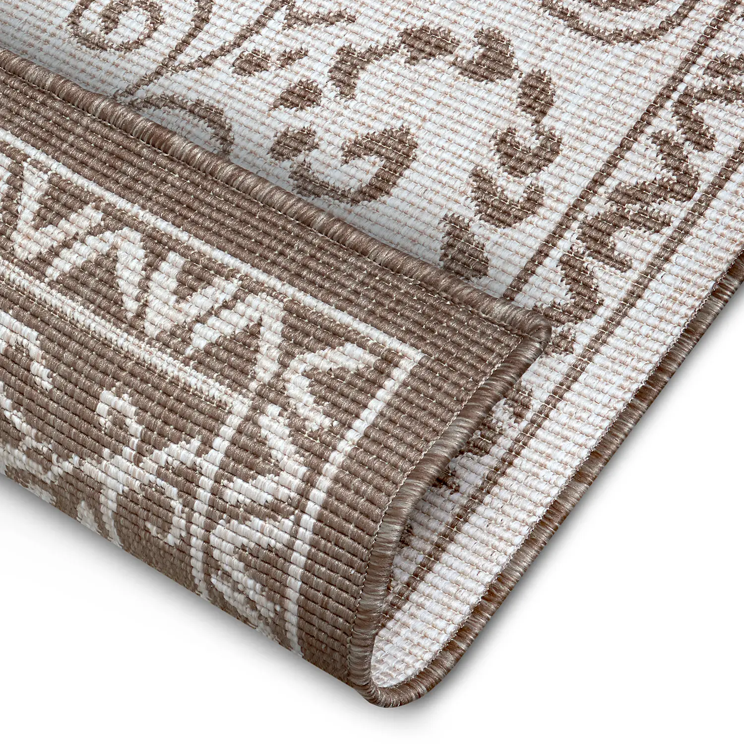 Leyte Outdoor-Teppich Beige Braun