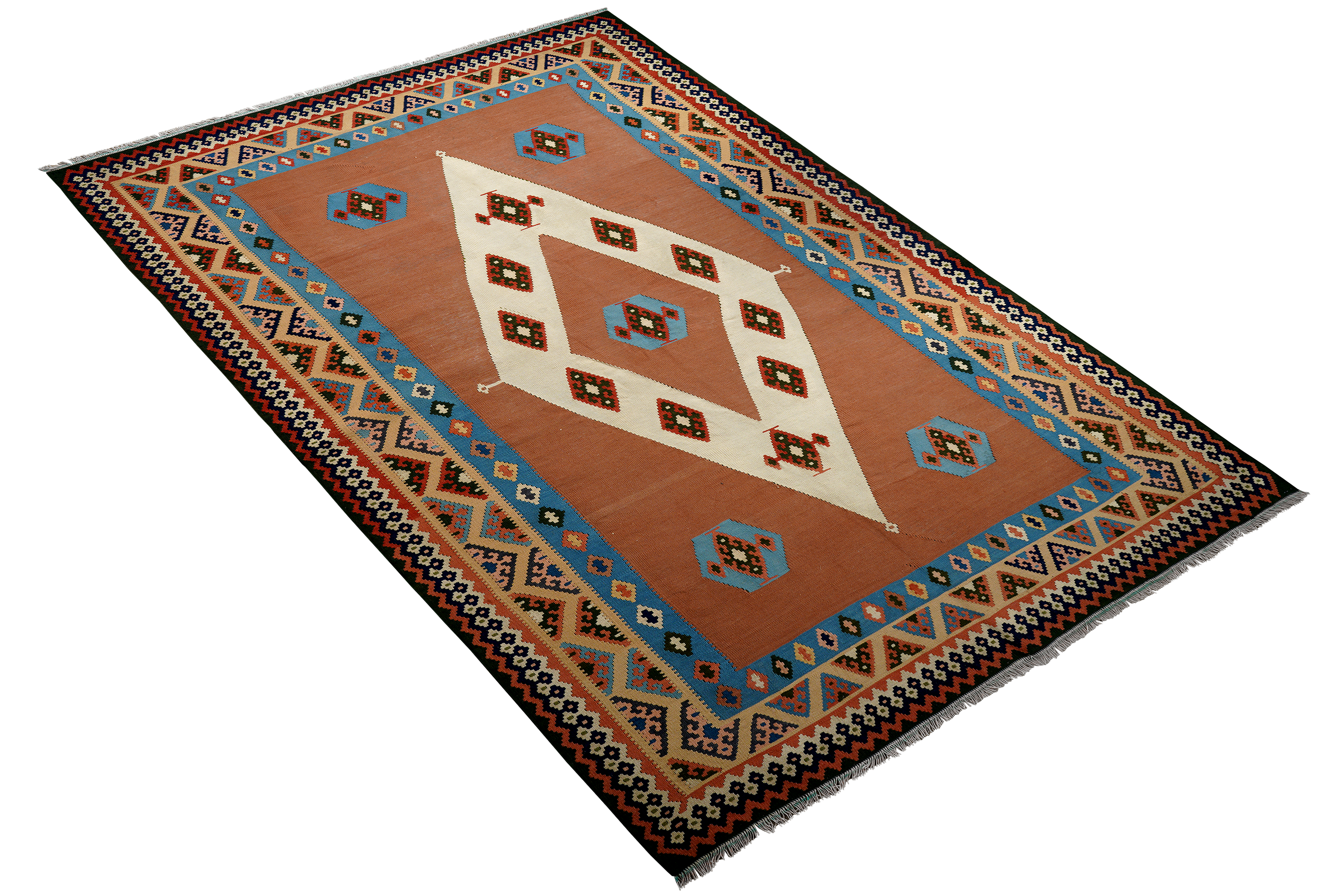 Carpet Gashgai Rug Wool Multicolor