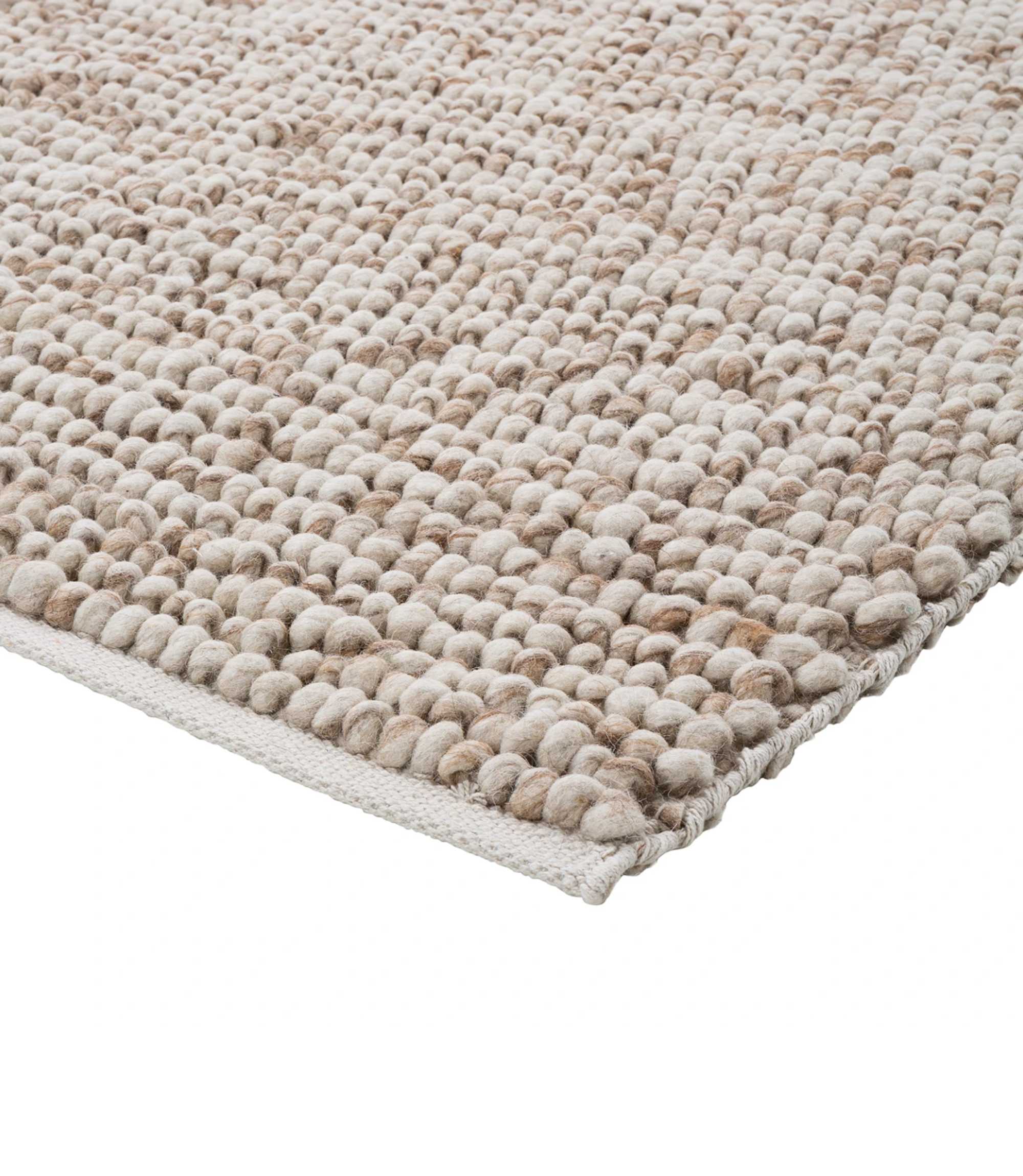 Wollteppich Beige 140 x 200cm