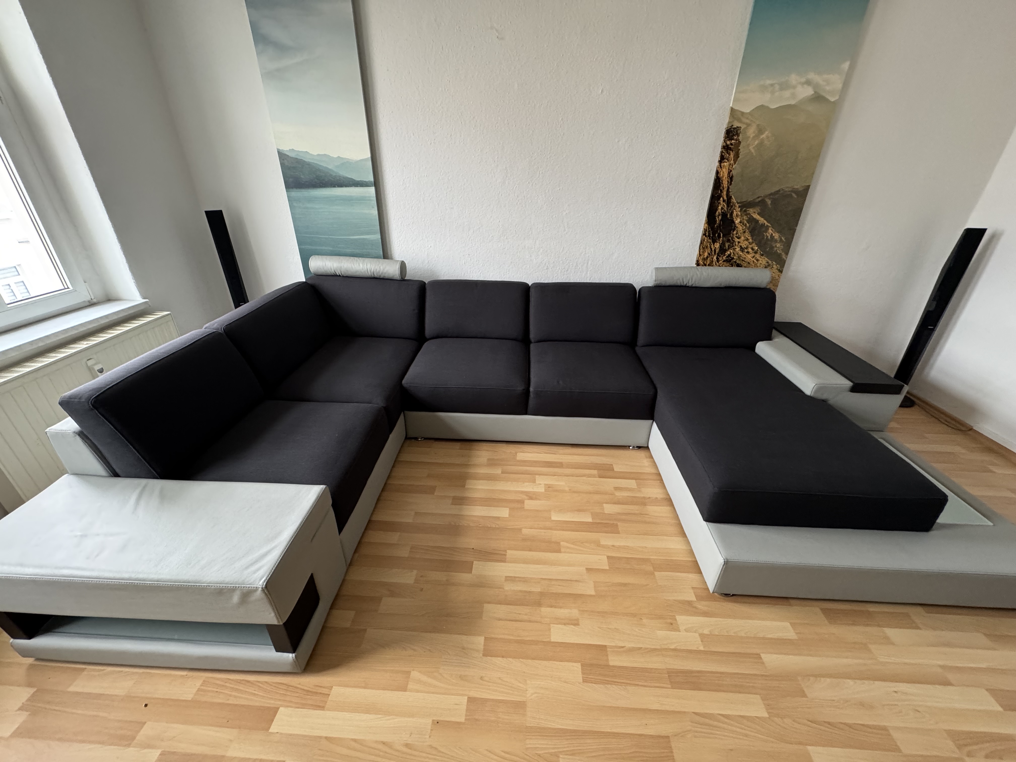 Luxus Modulares Sofa Leder