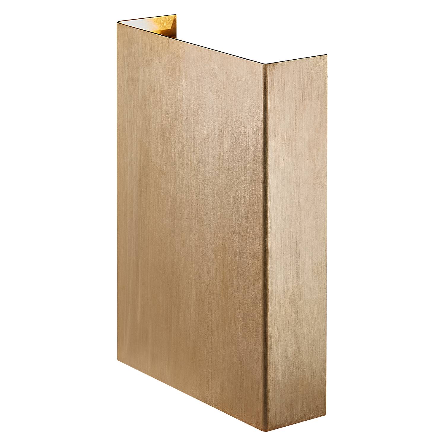 2-Flammig LED-Wandleuchte Fold XI Stahl