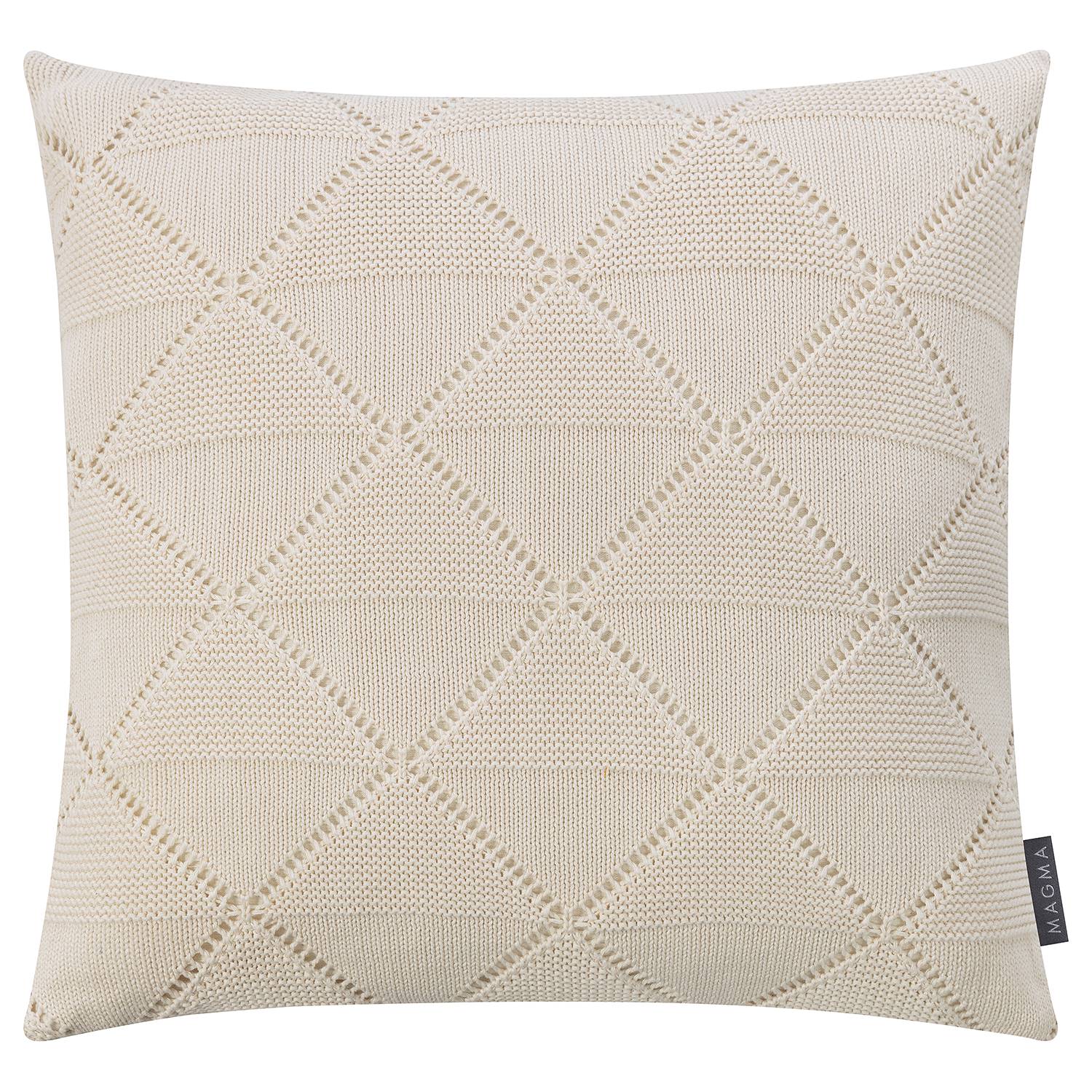 Kissenbezug Purl Jacquard Creme