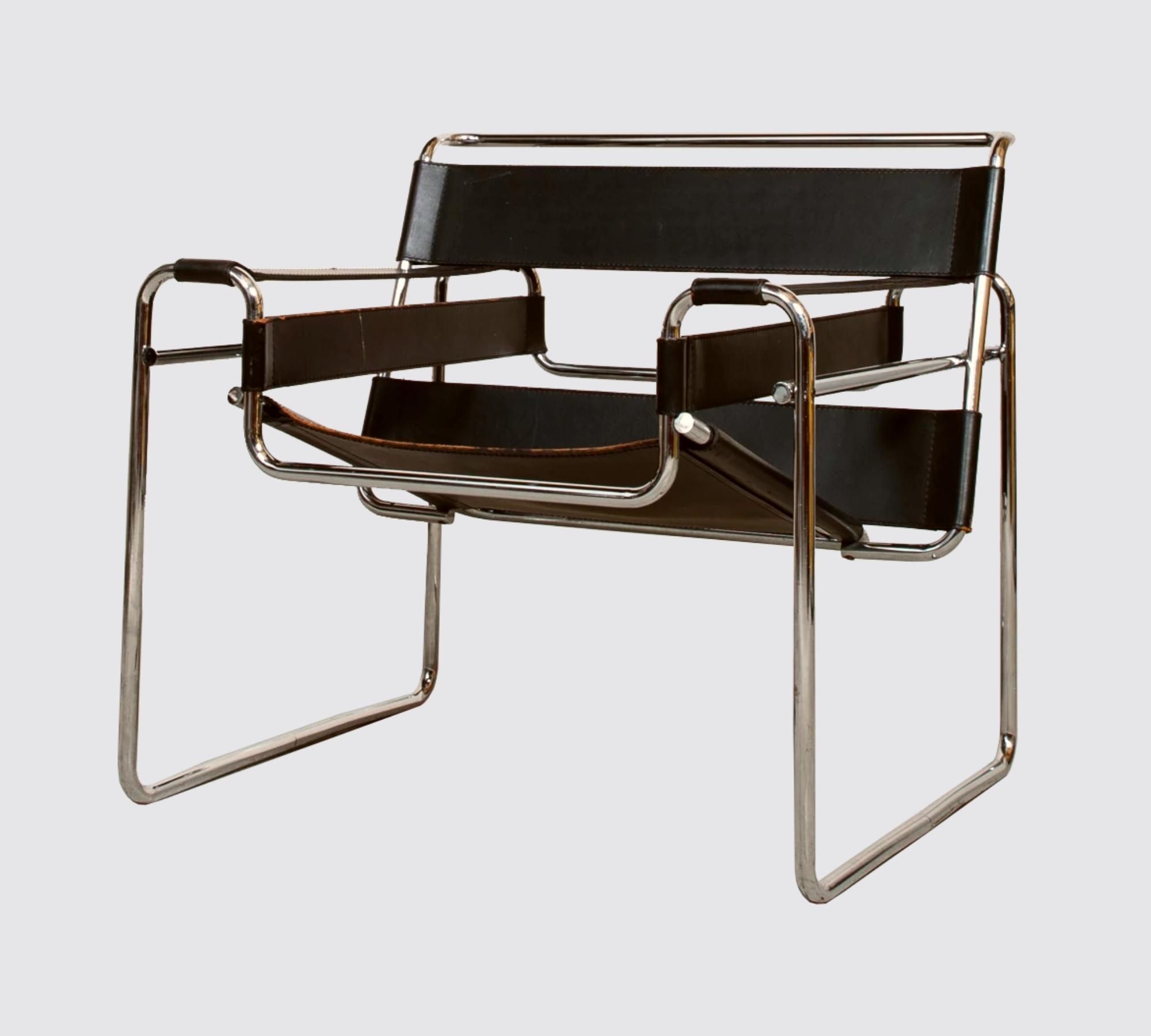 Marcel Breuer Wassily Chair Clubsessel B 3 Braun