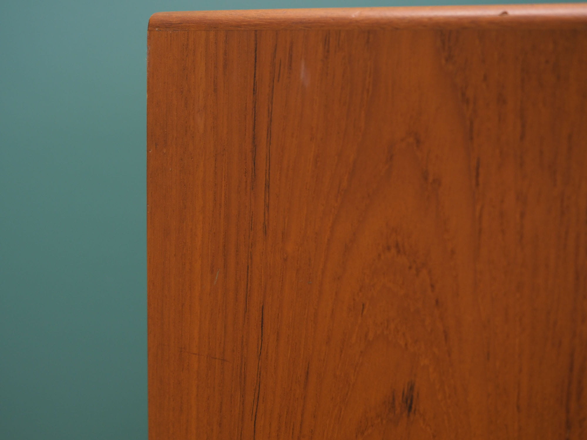 Vintage chest of drawers Teak wood Brown 1970s